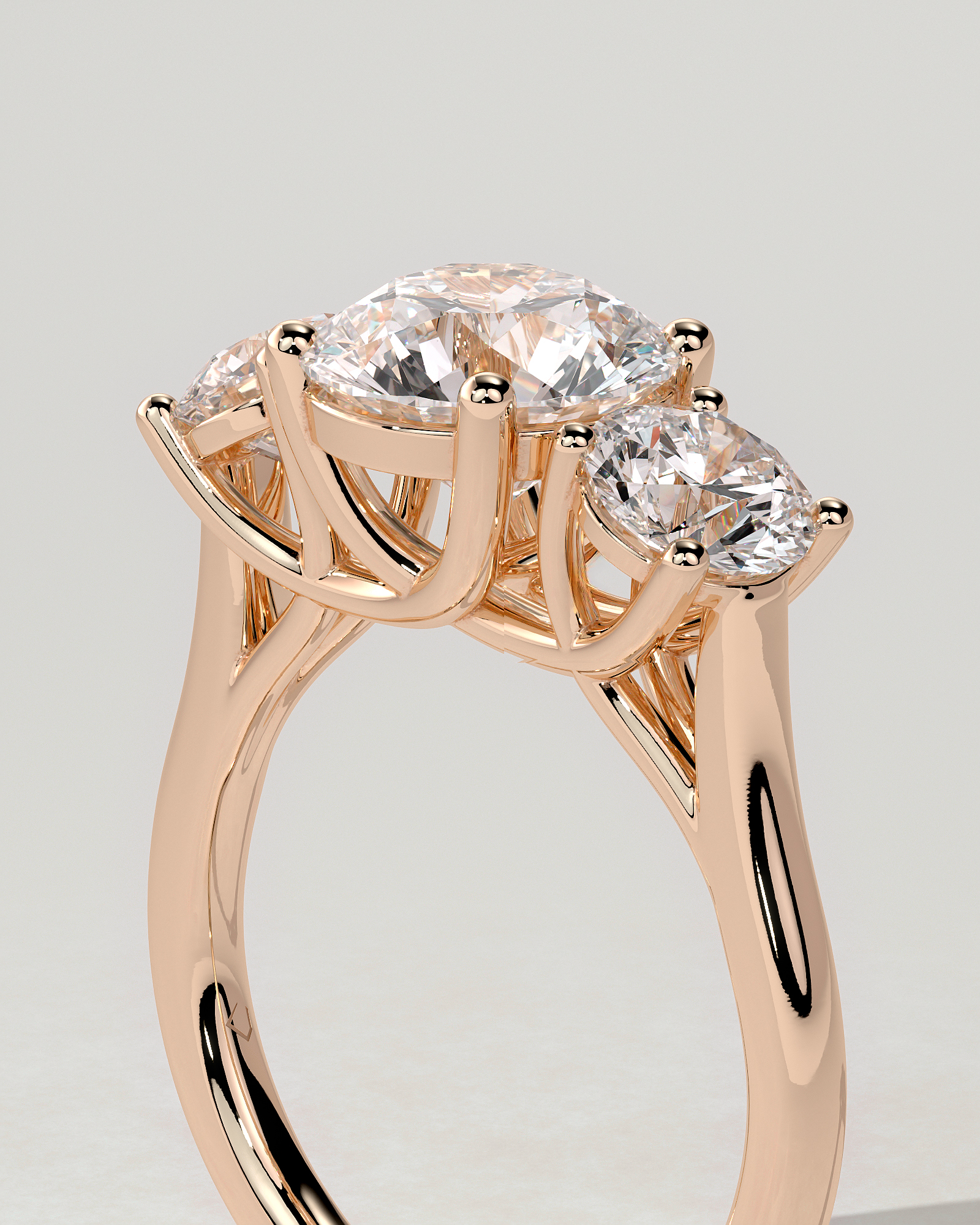 Octavia Trilogy Round Ring