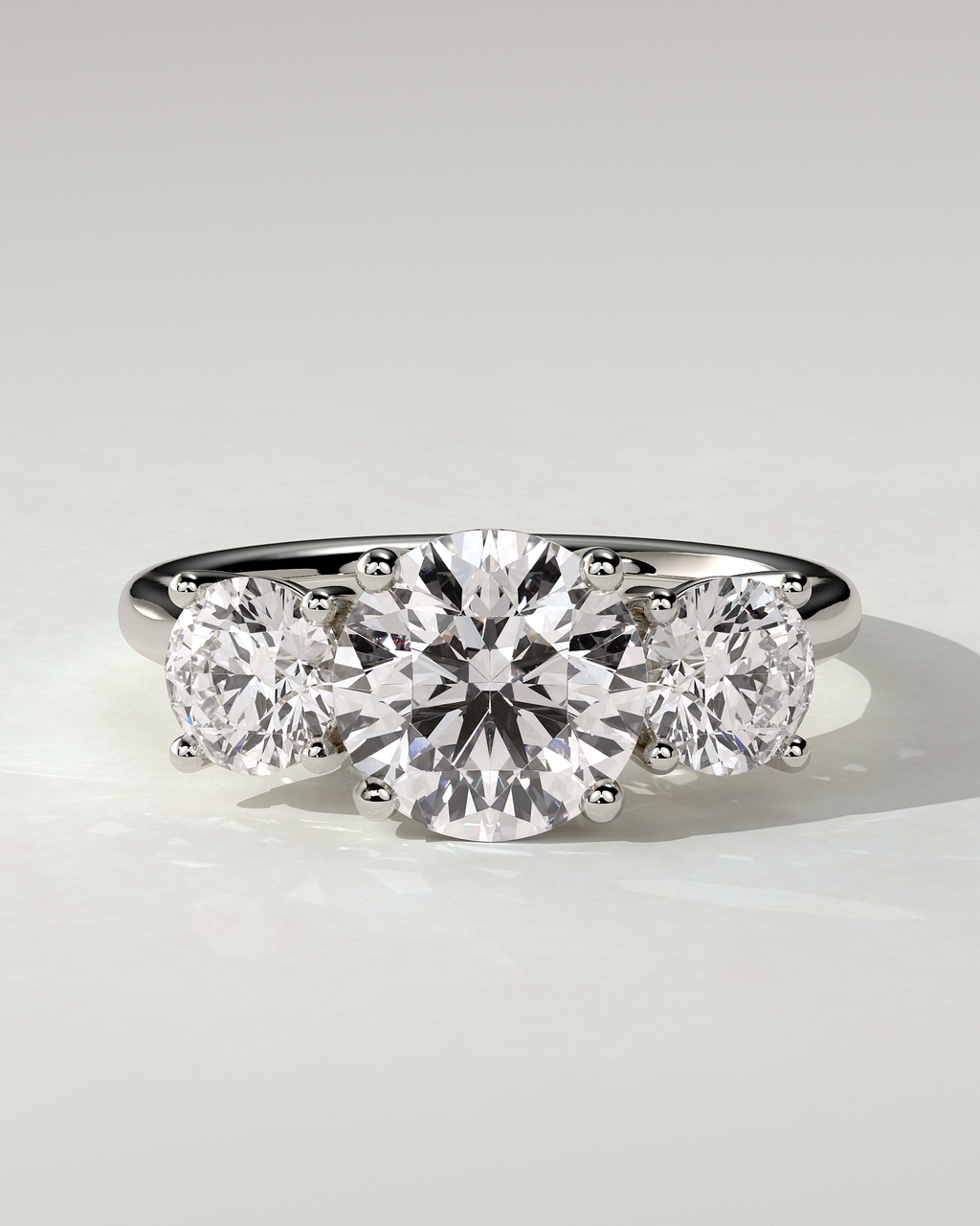 Octavia Trilogy Round Ring