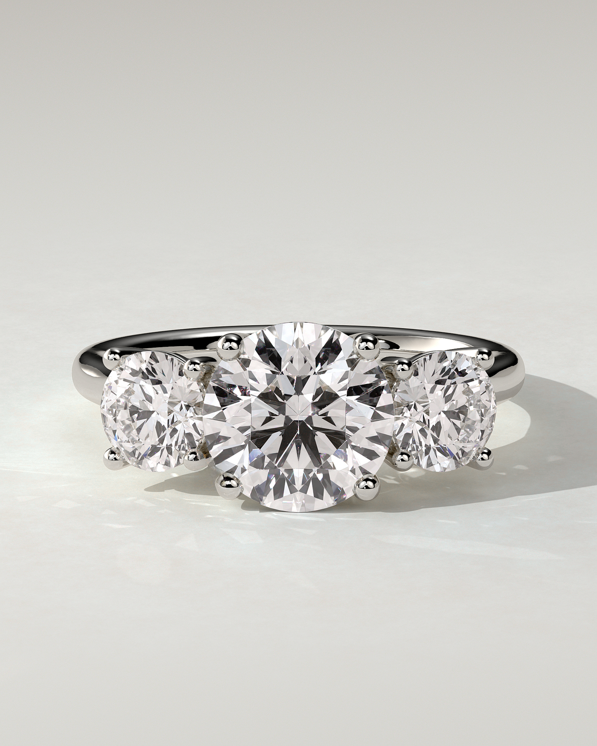 Octavia Trilogy Round Ring