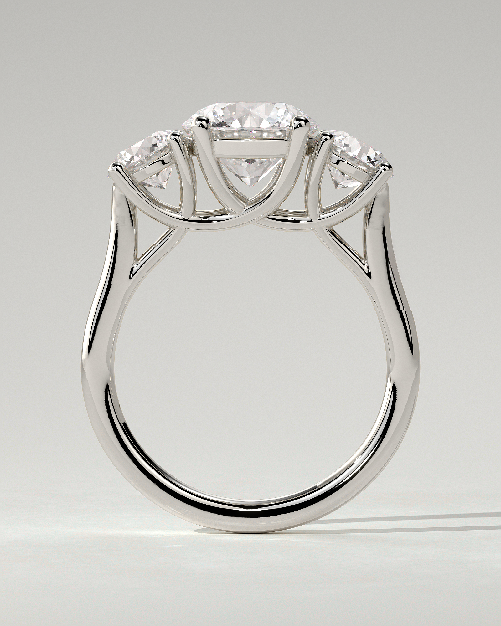 Octavia Trilogy Round Ring