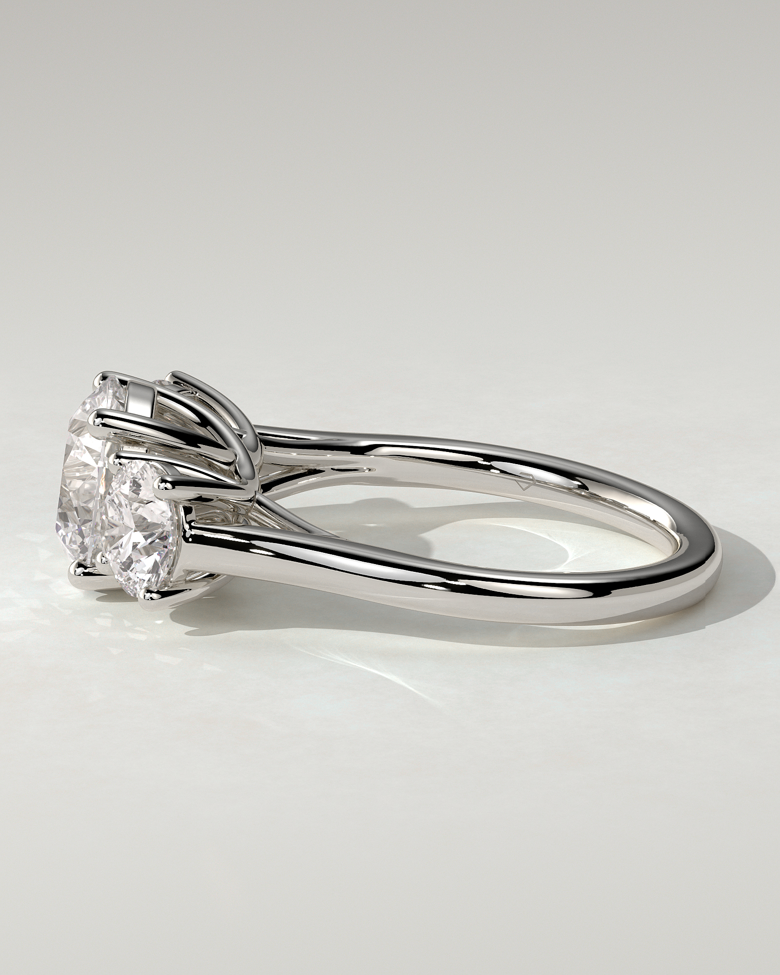 Octavia Trilogy Round Ring