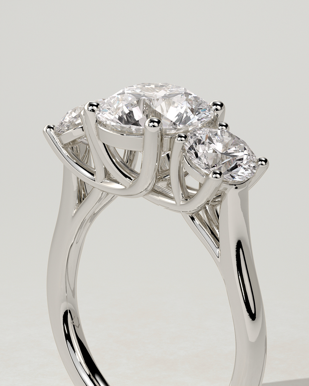 Octavia Trilogy Round Ring