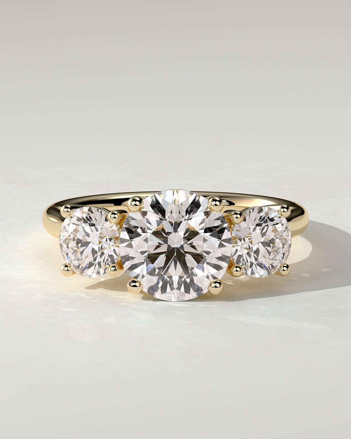 Octavia Trilogy Round Ring