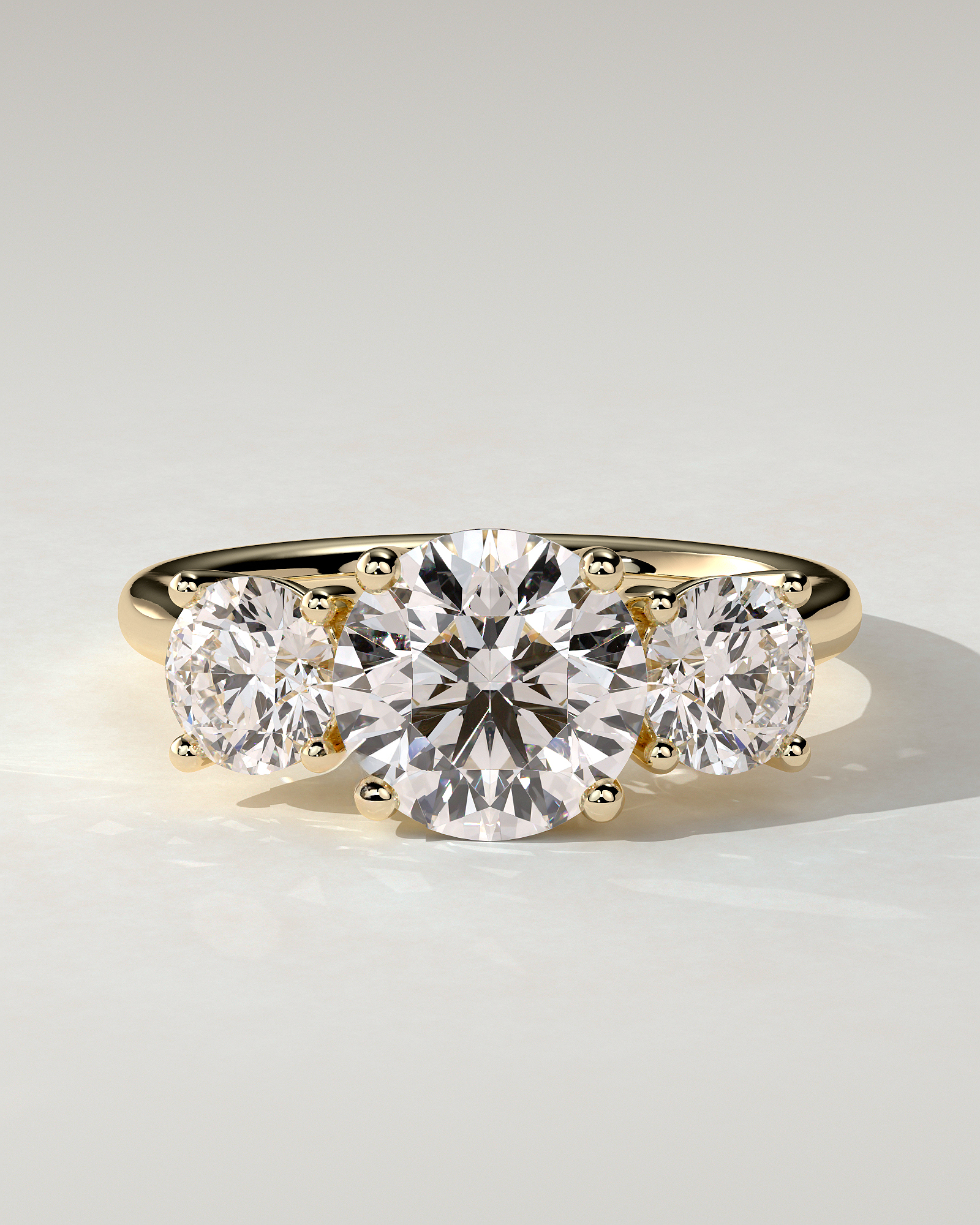 Octavia Trilogy Round Ring