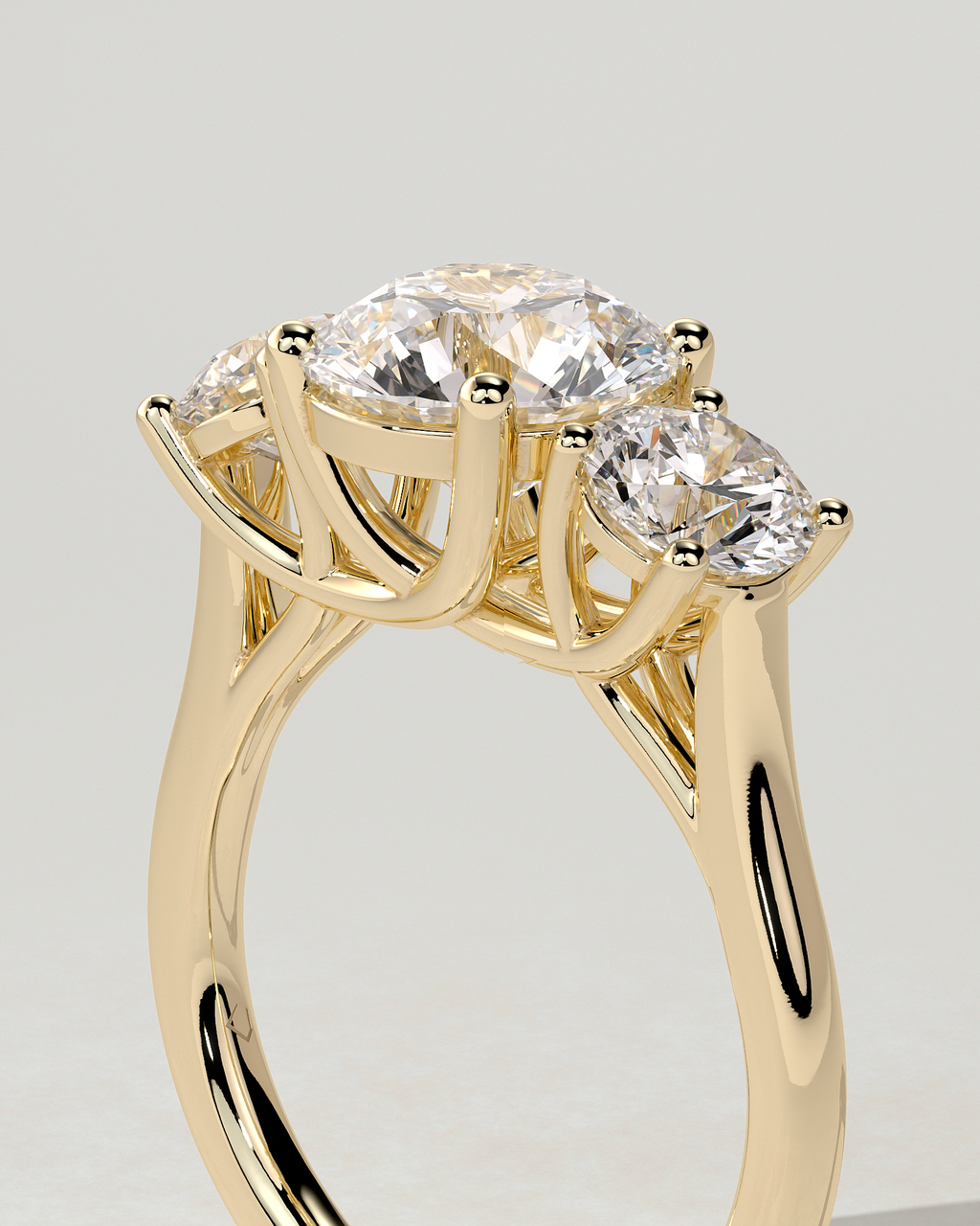 Octavia Trilogy Round Ring