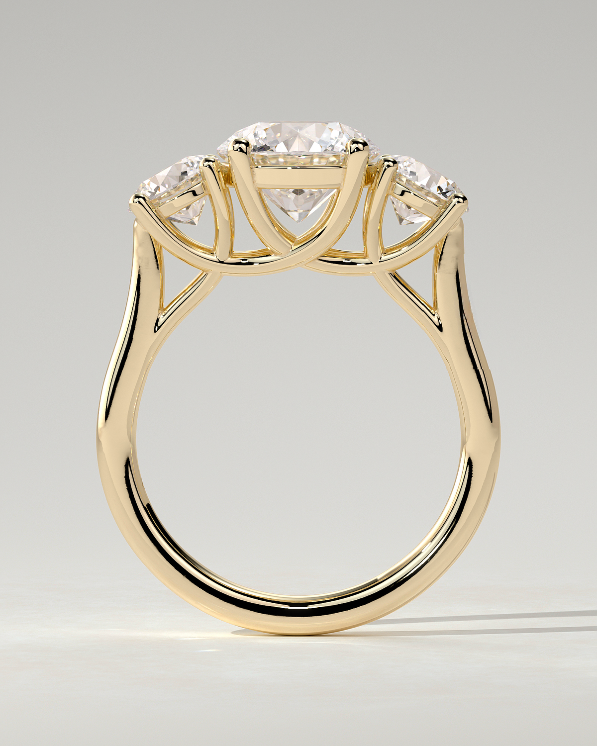 Octavia Trilogy Round Ring