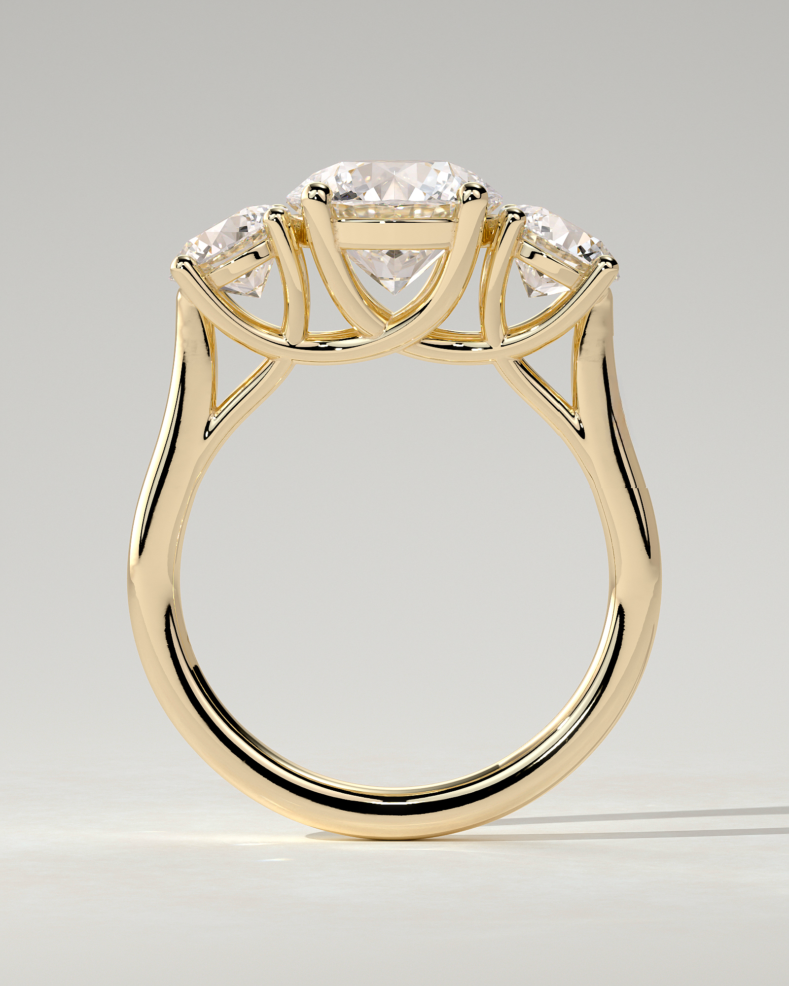 Octavia Trilogy Round Ring