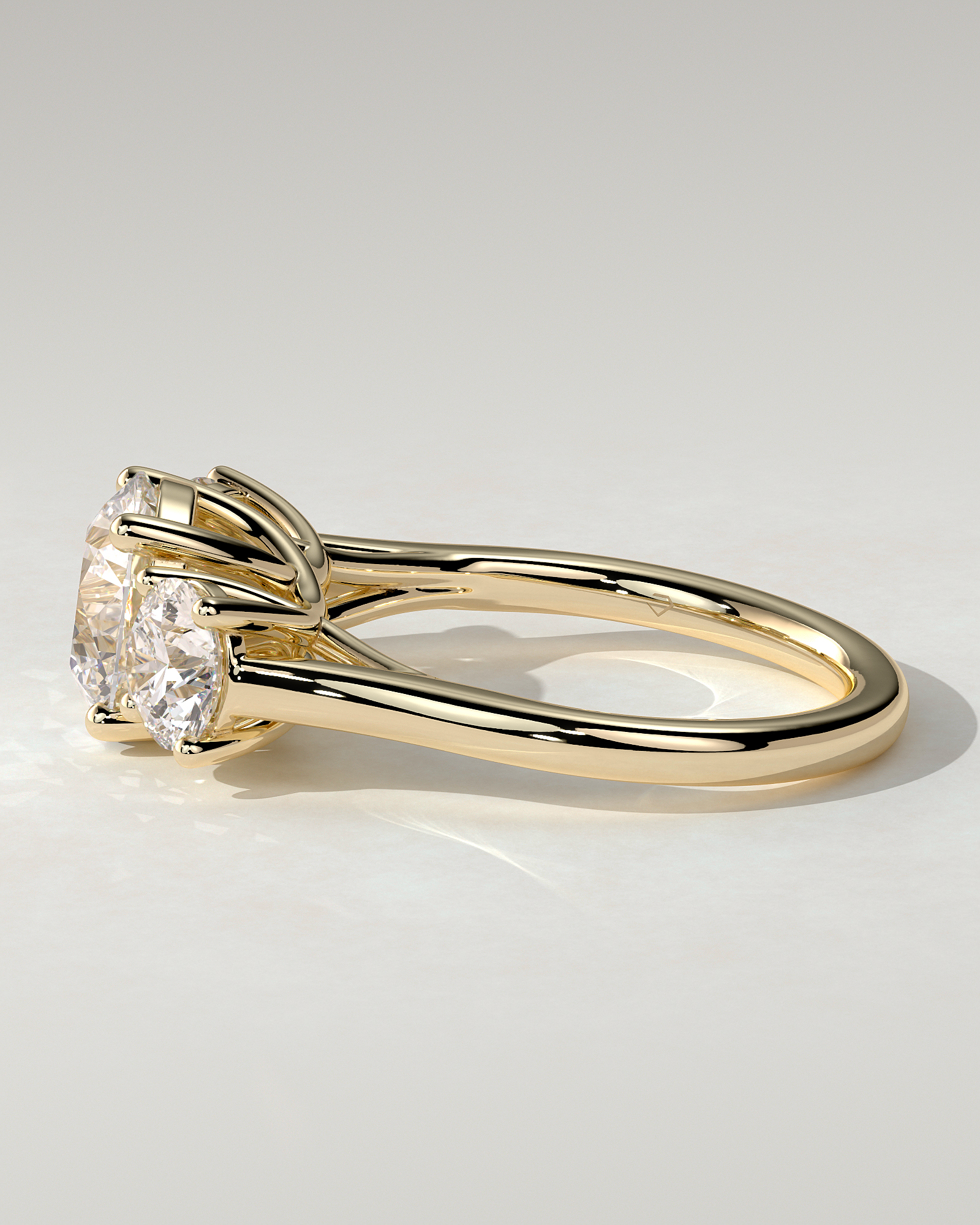 Octavia Trilogy Round Ring