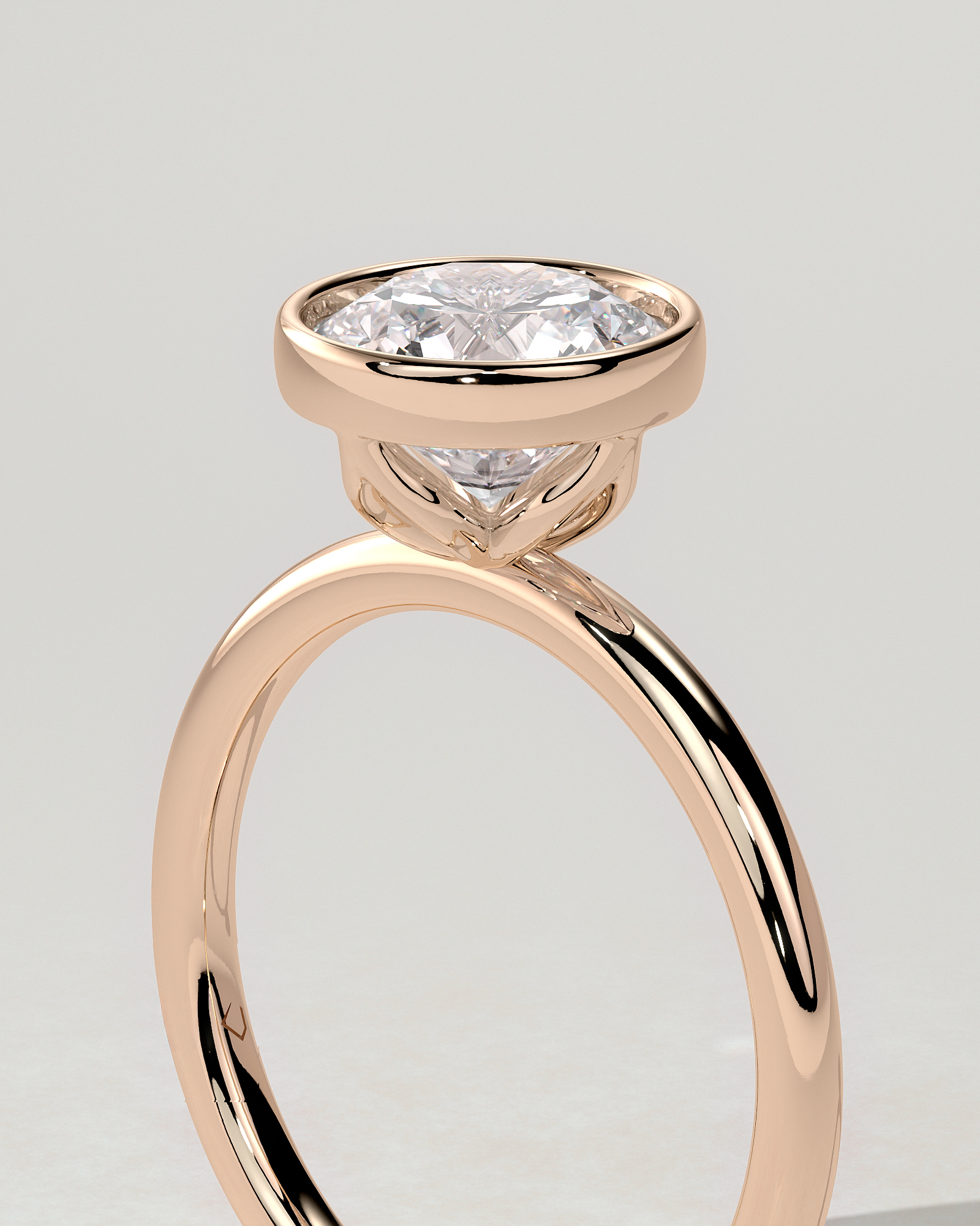 Ophelia Bezel Round Ring