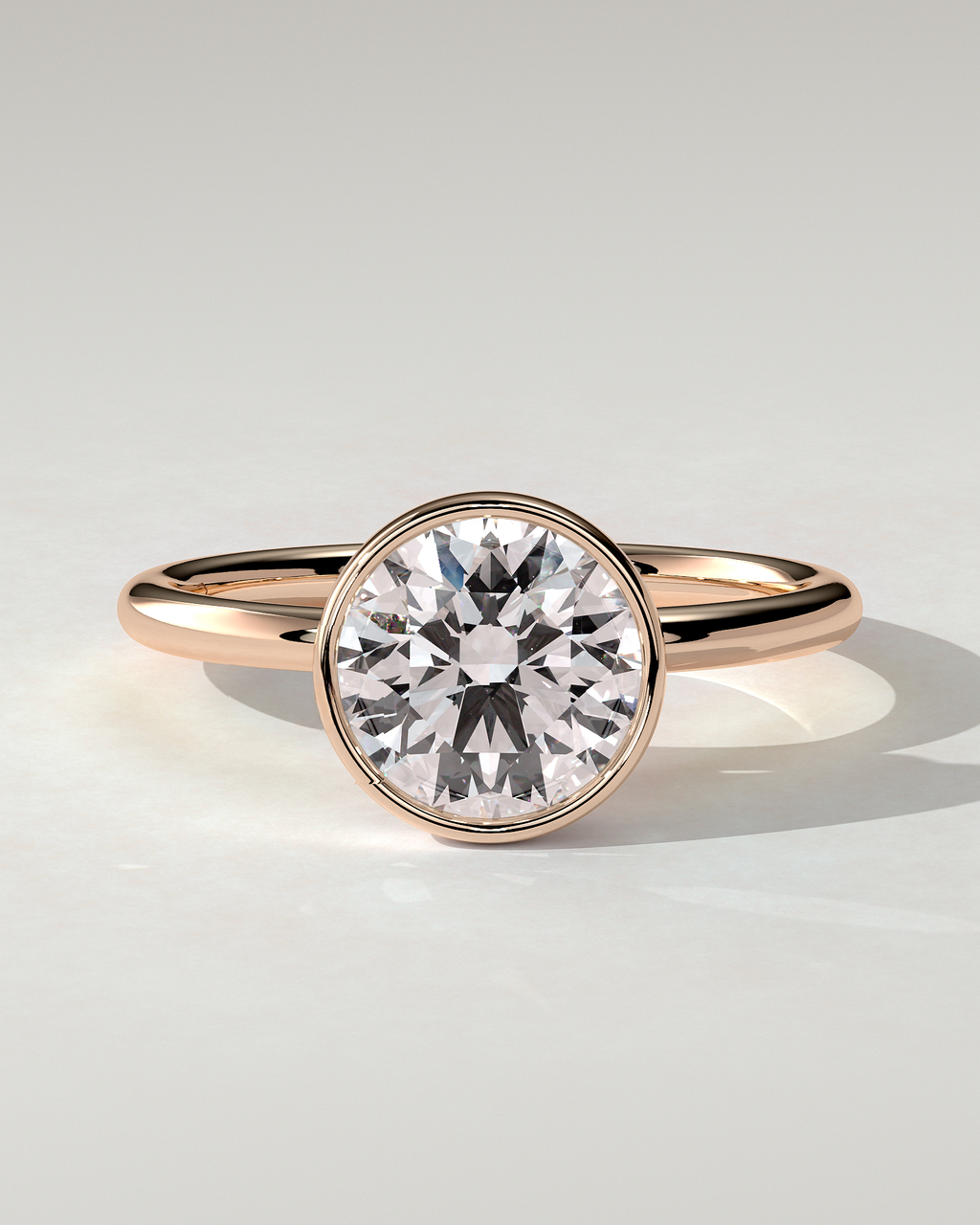Ophelia Bezel Round Ring