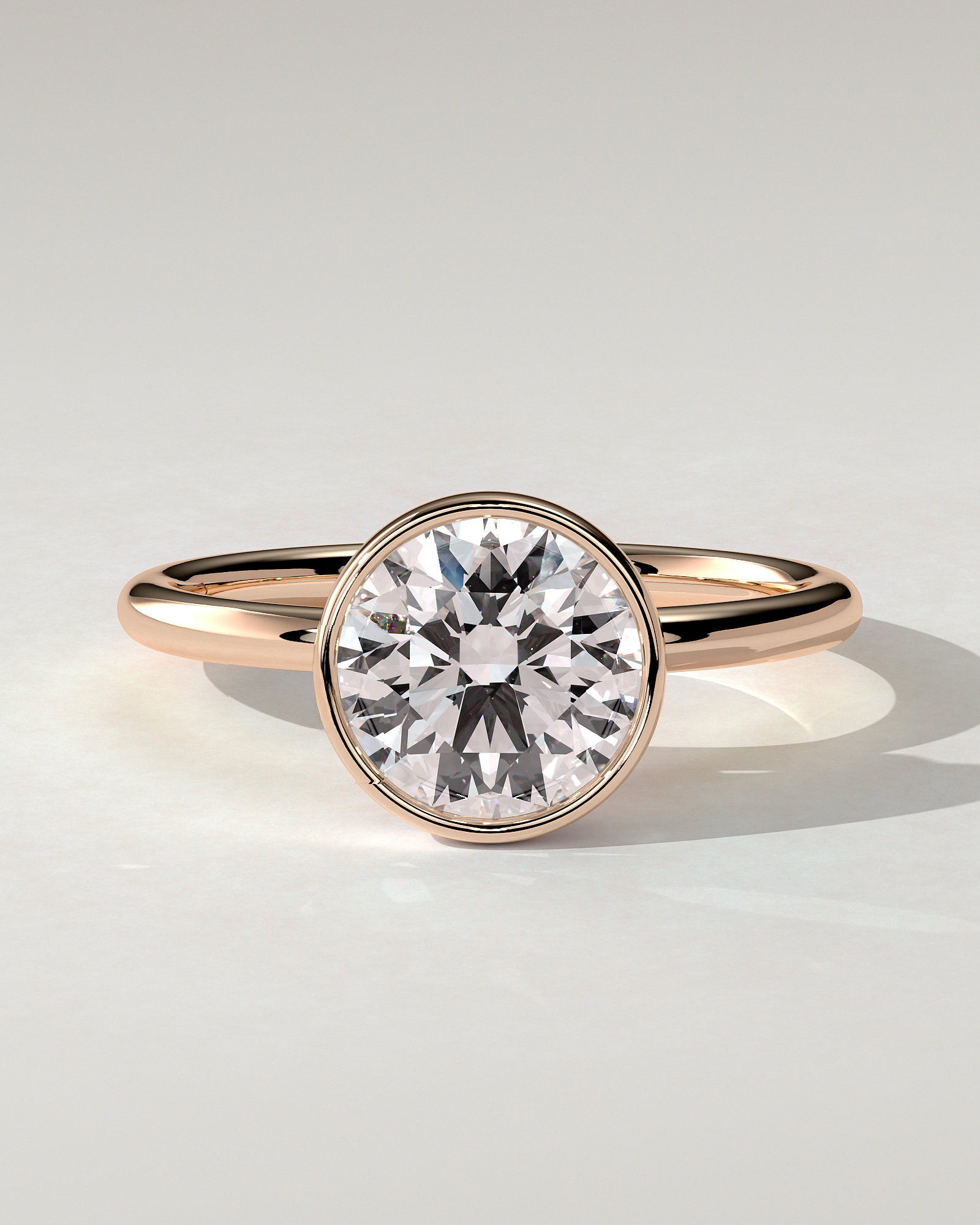 Ophelia Bezel Round Ring