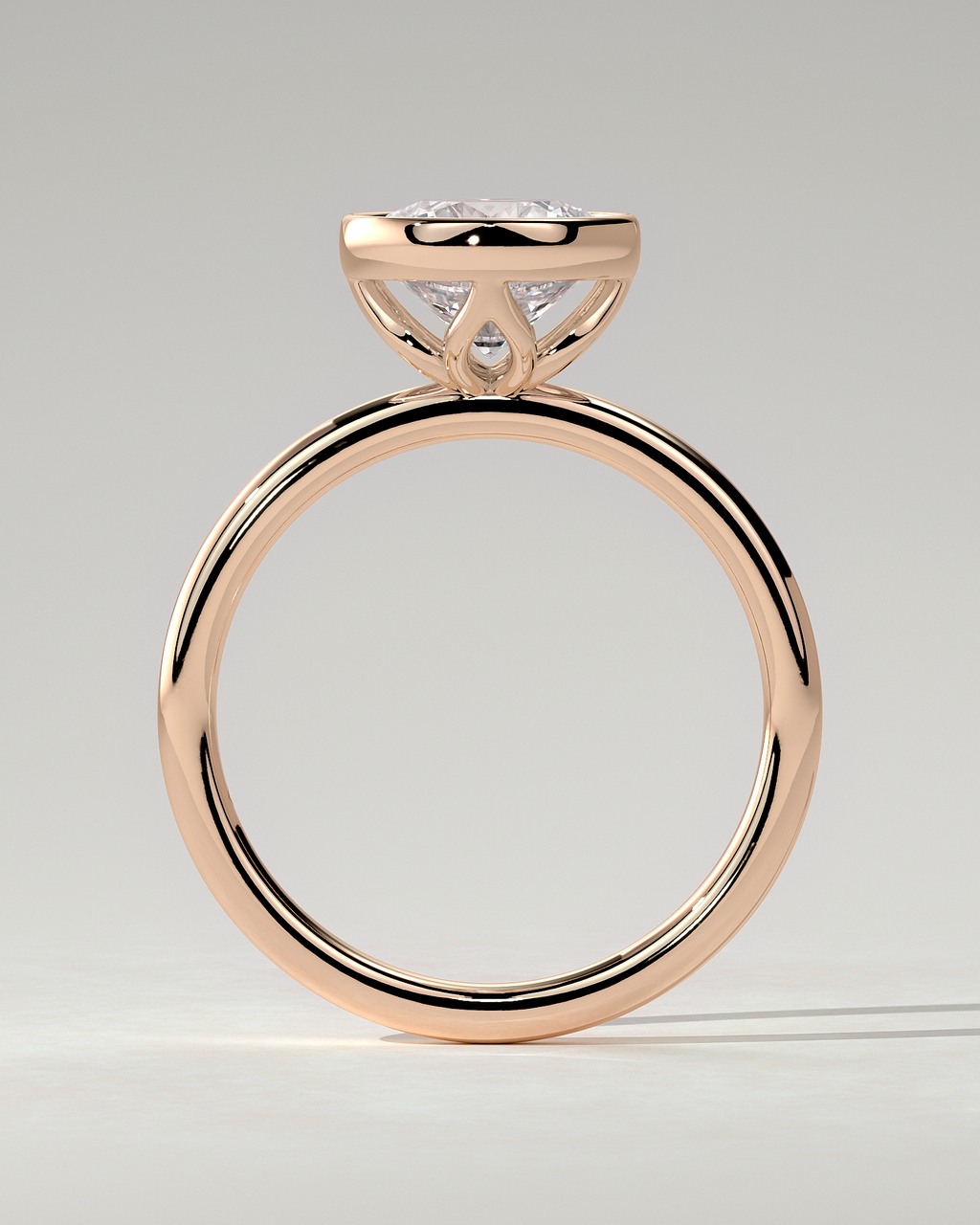 Ophelia Bezel Round Ring