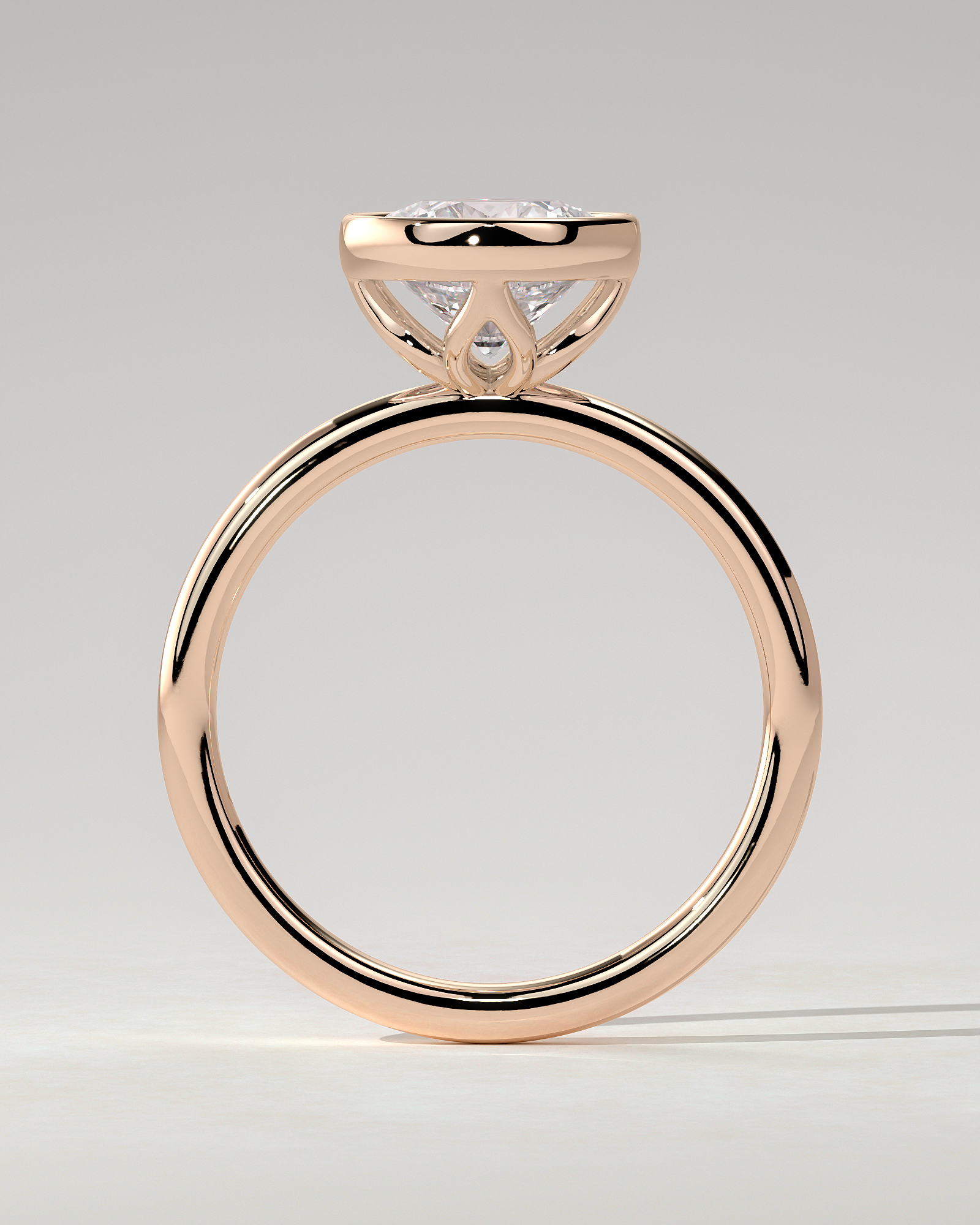Ophelia Bezel Round Ring