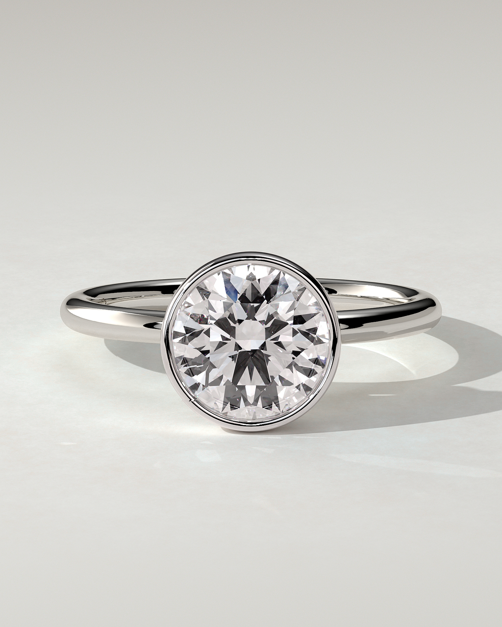 Ophelia Bezel Round Ring