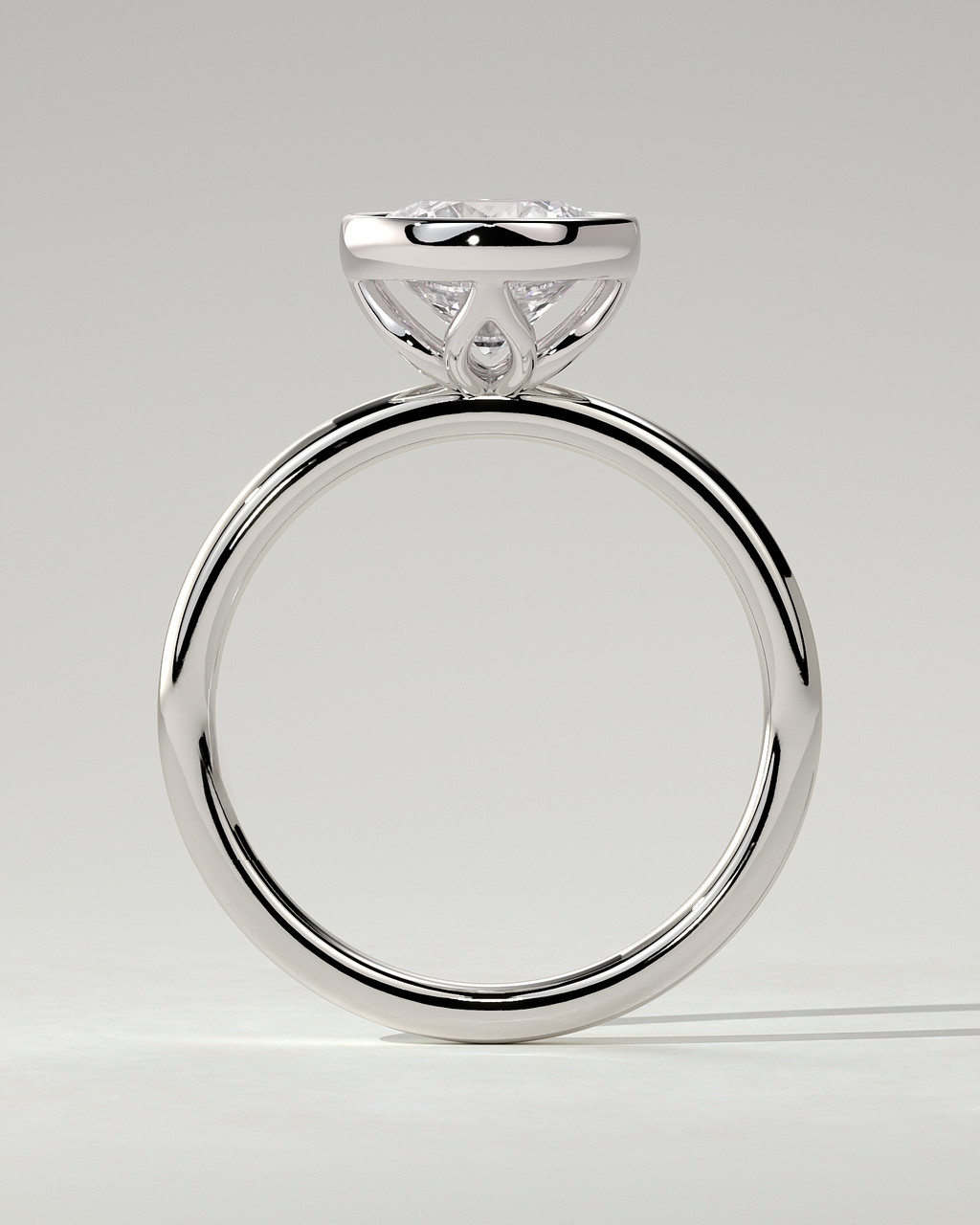 Ophelia Bezel Round Ring