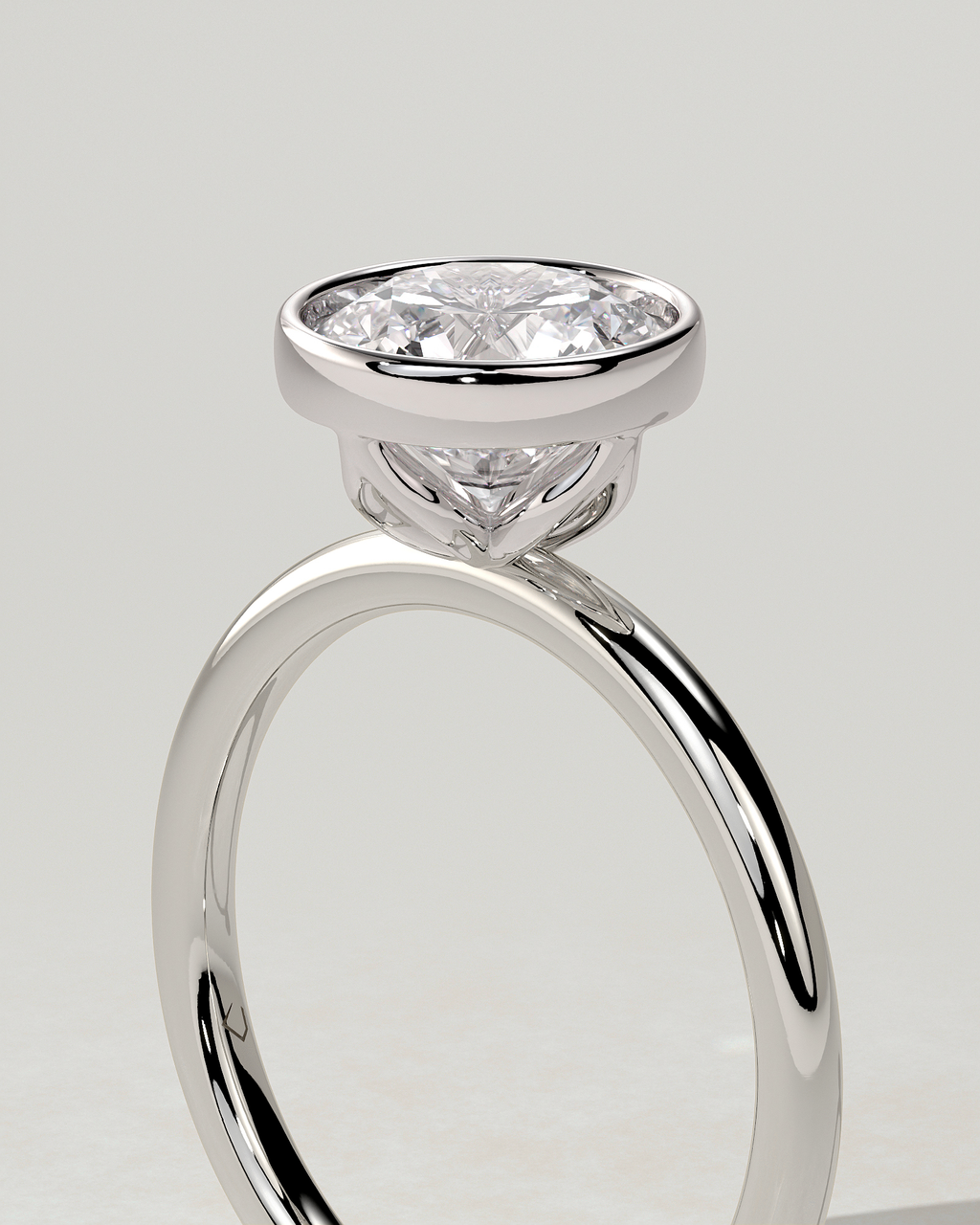 Ophelia Bezel Round Ring