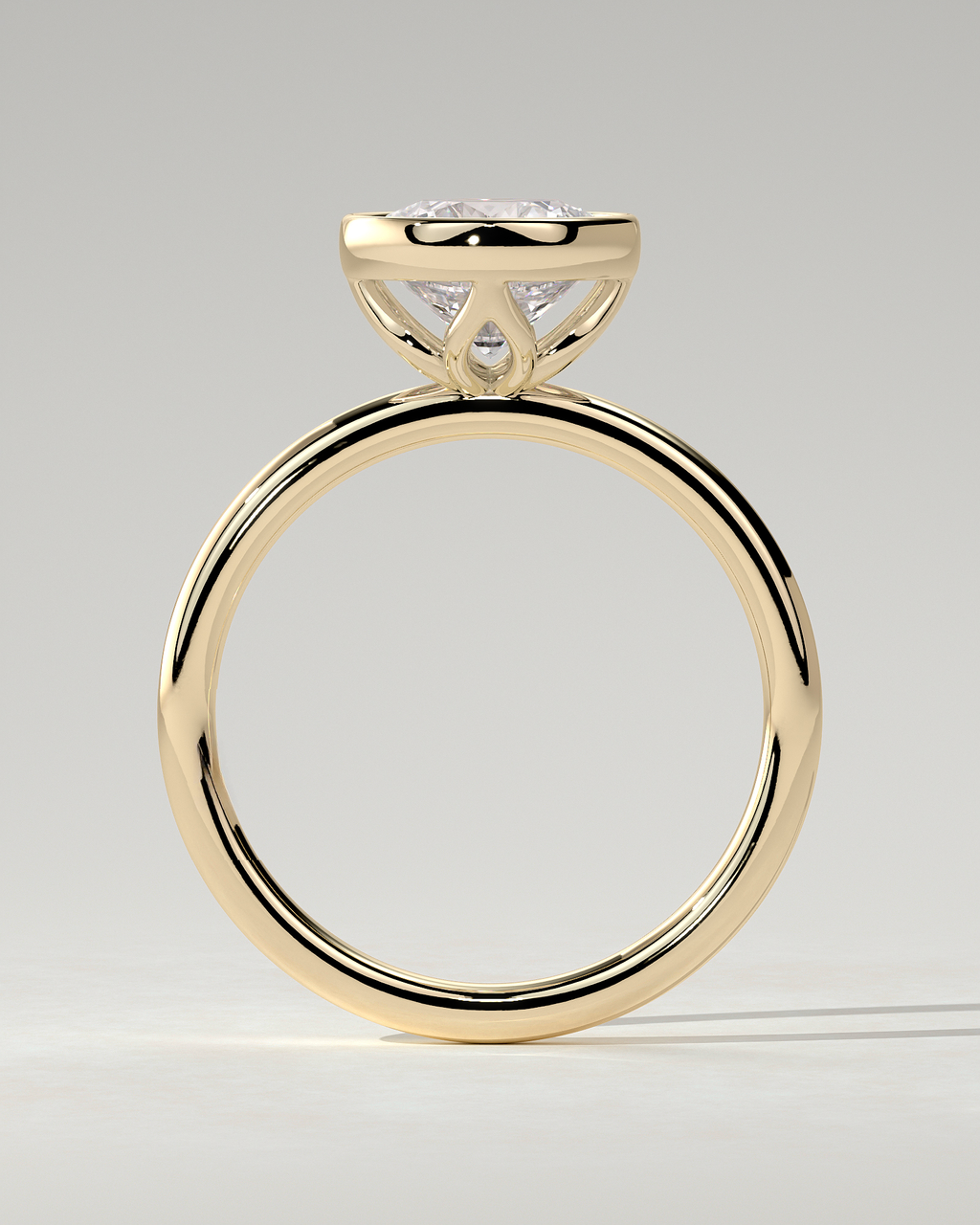 Ophelia Bezel Round Ring