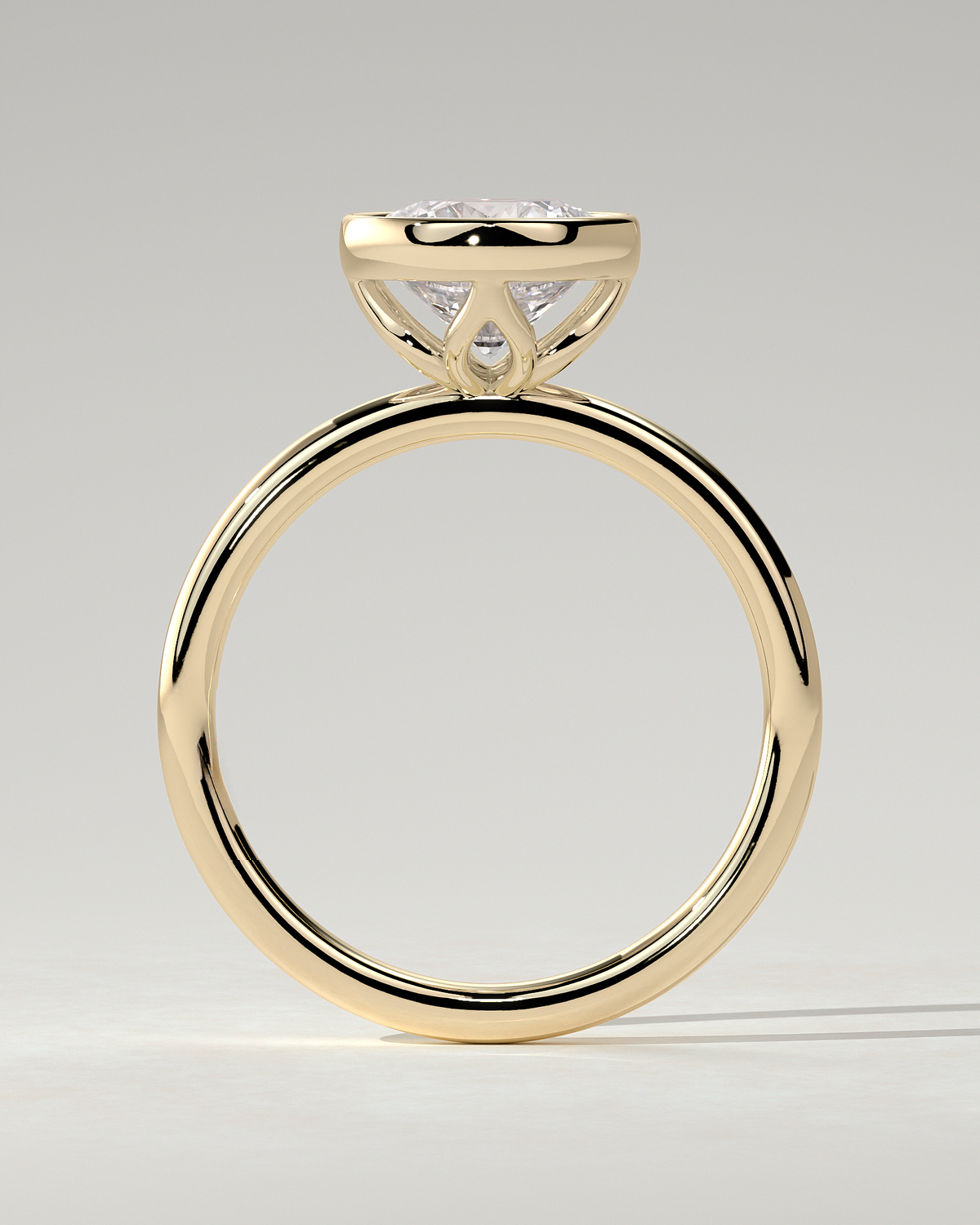 Ophelia Bezel Round Ring
