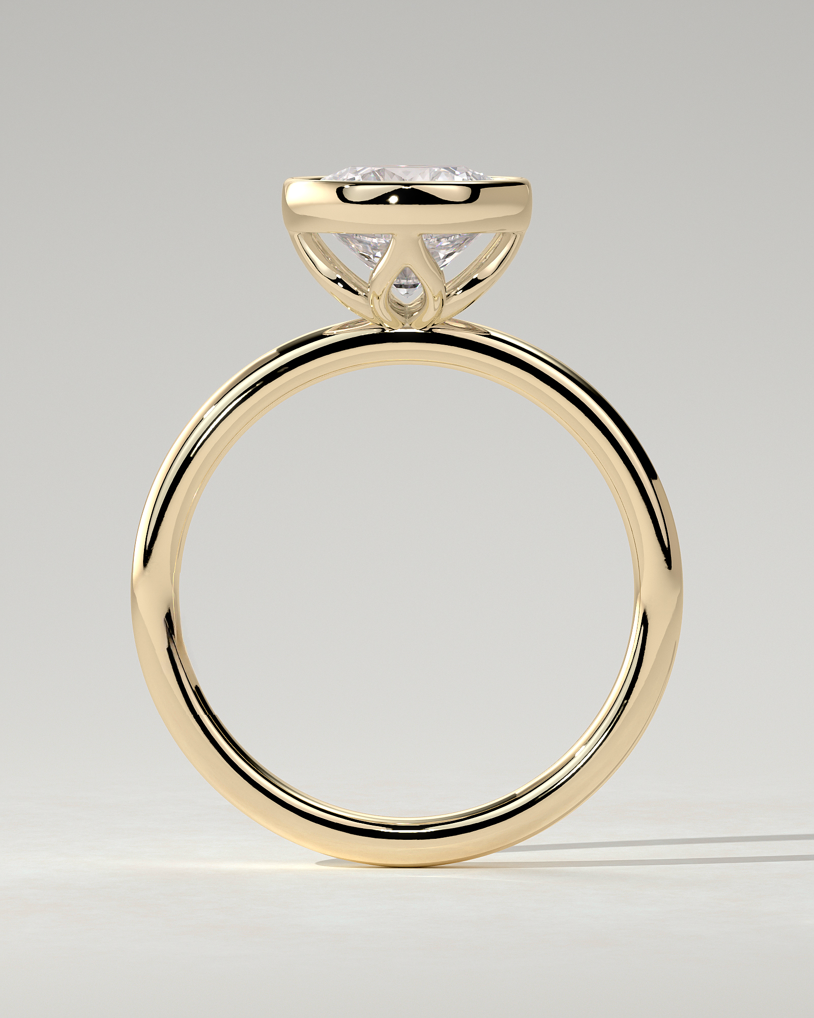 Ophelia Bezel Round Ring