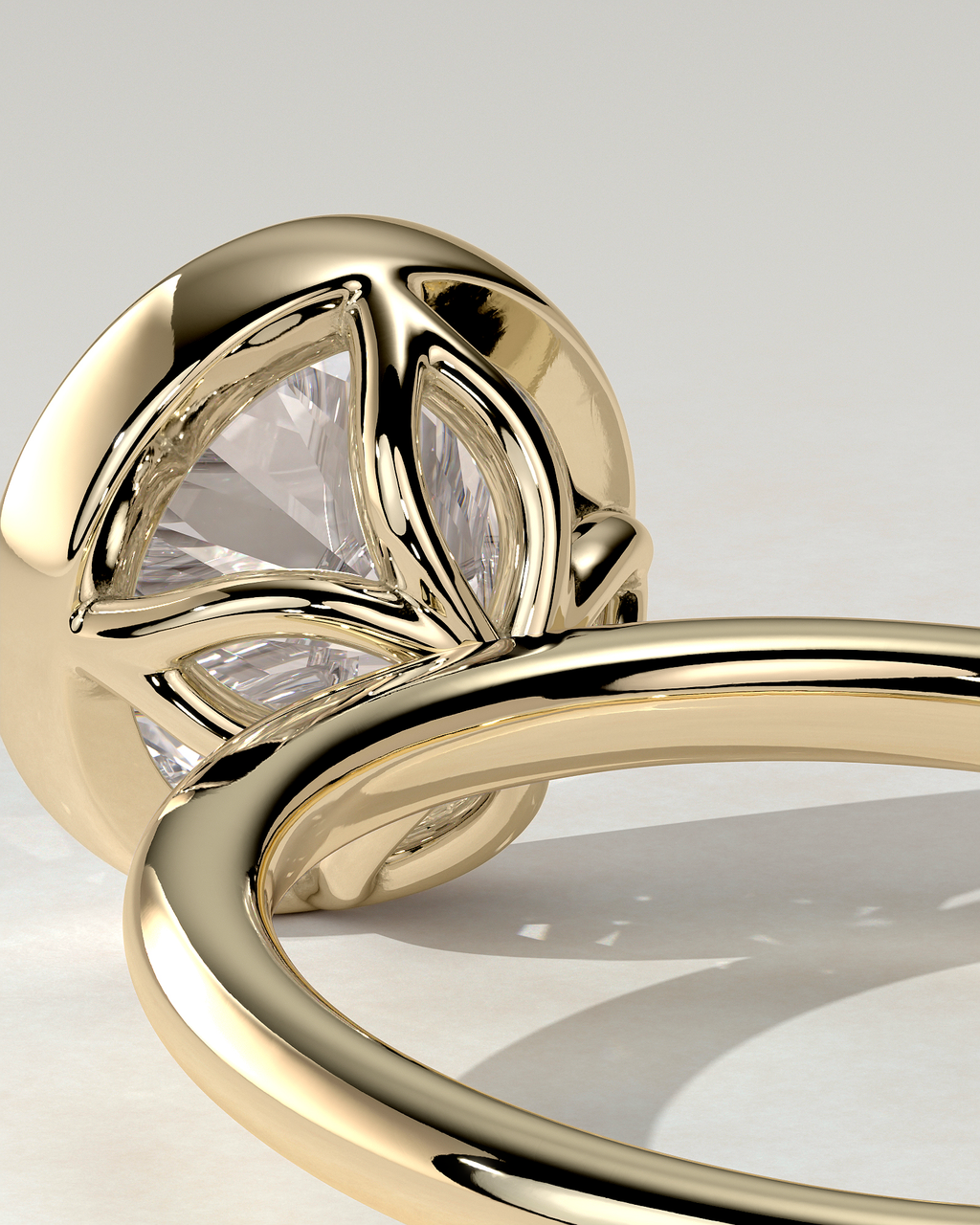 Ophelia Bezel Round Ring