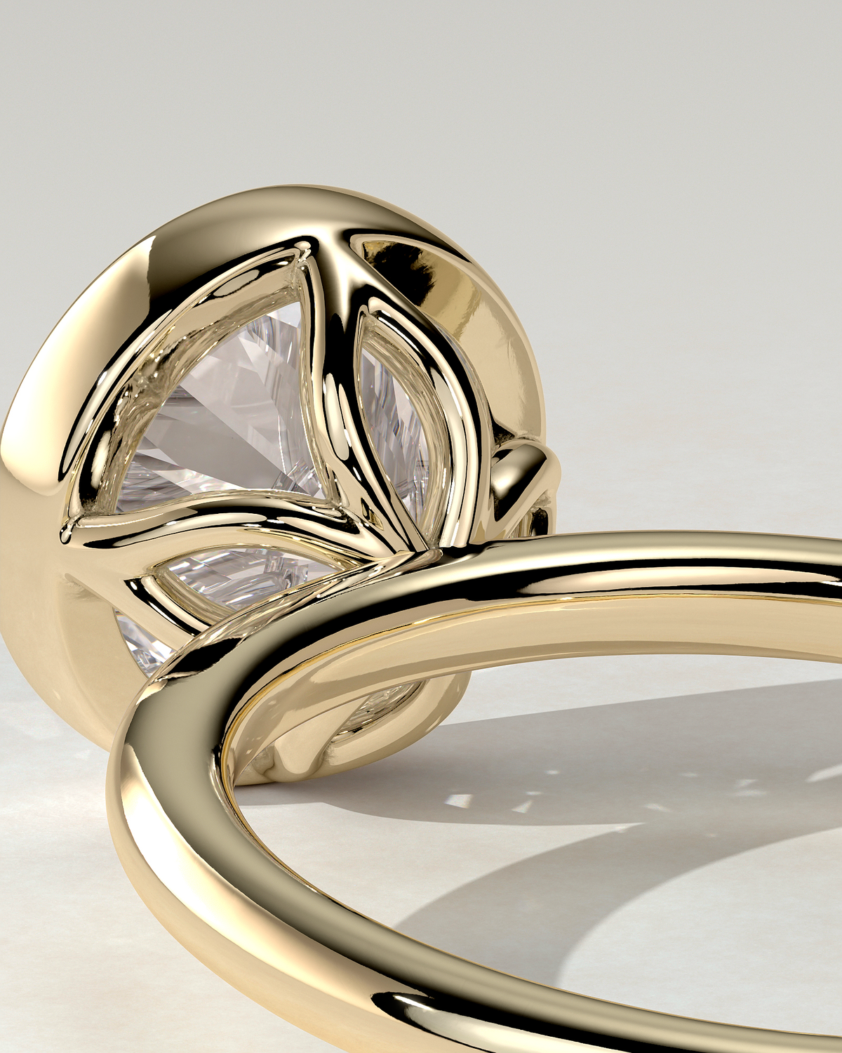 Ophelia Bezel Round Ring