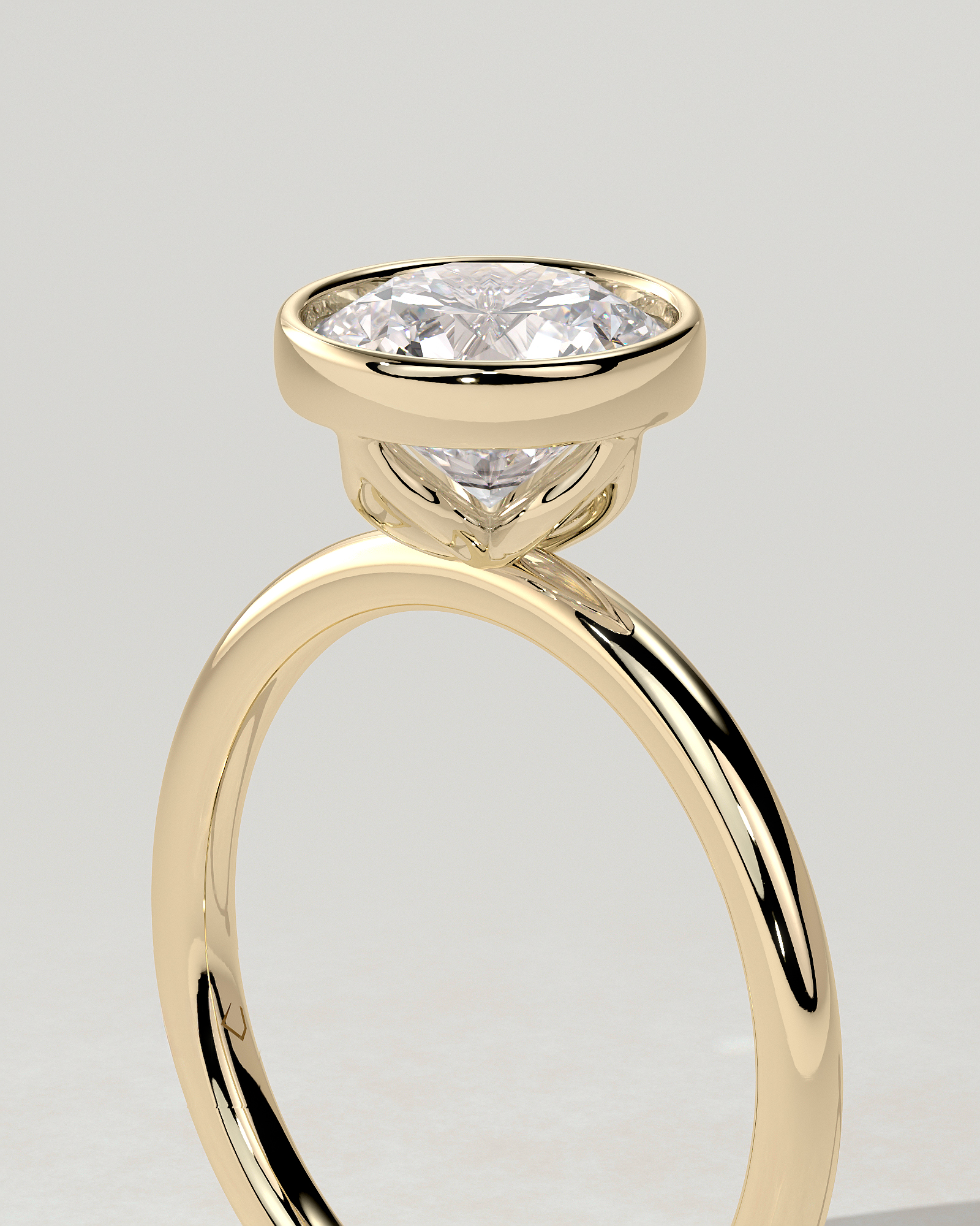 Ophelia Bezel Round Ring