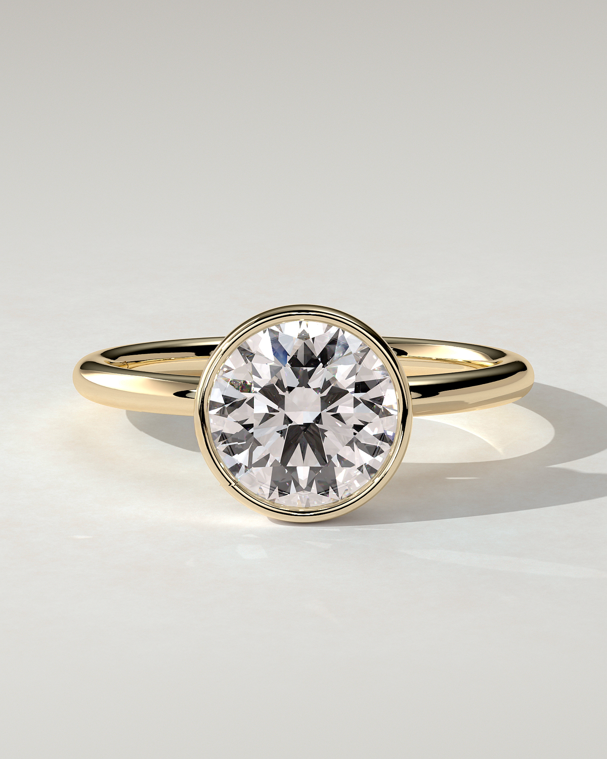 Ophelia Bezel Round Ring
