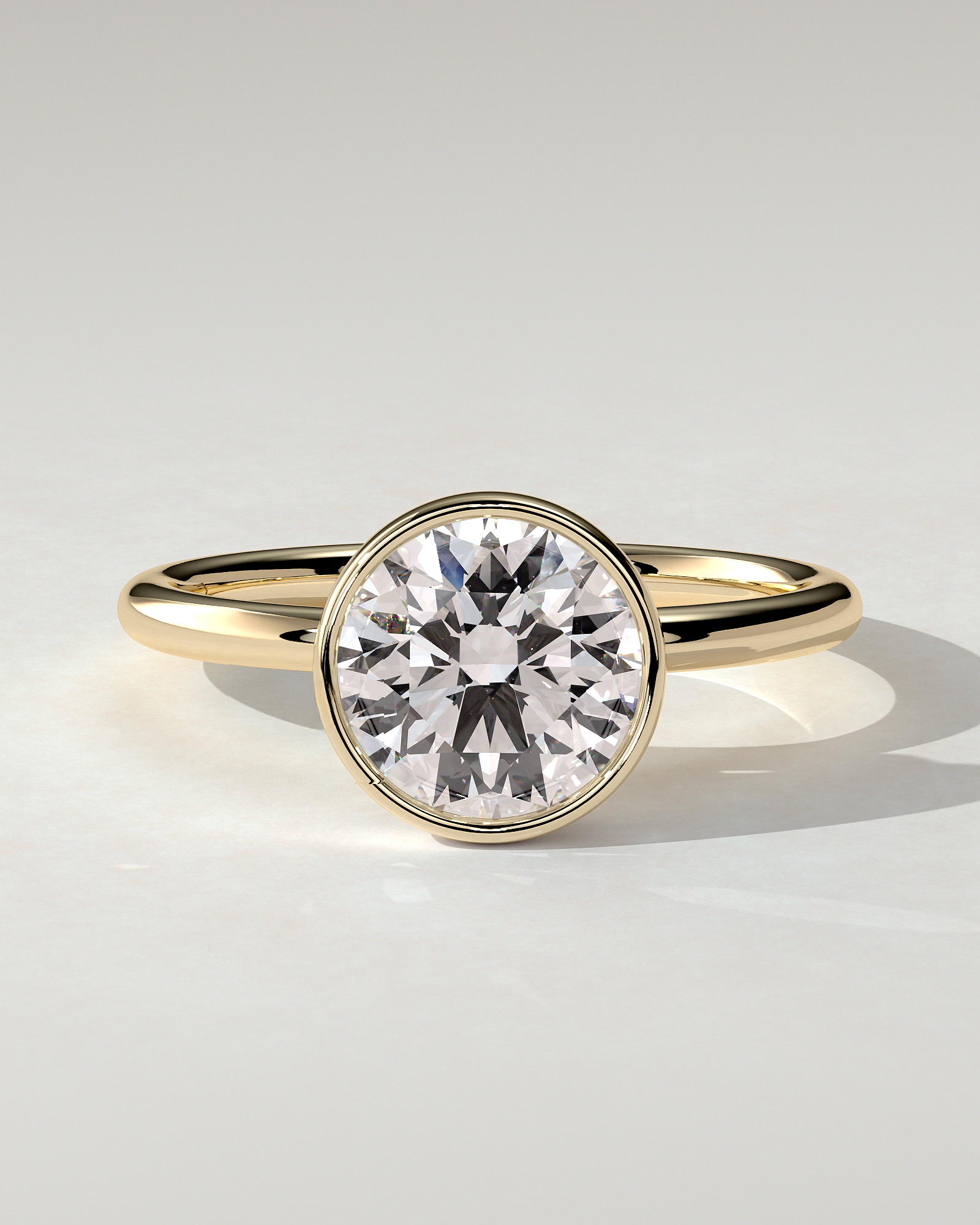 Ophelia Bezel Round Ring
