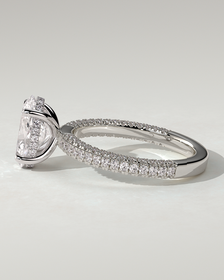 Penelope Solitaire Oval Ring