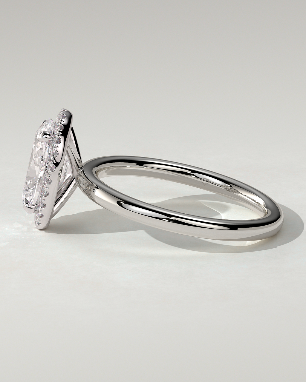 Phoebe Halo Oval Ring