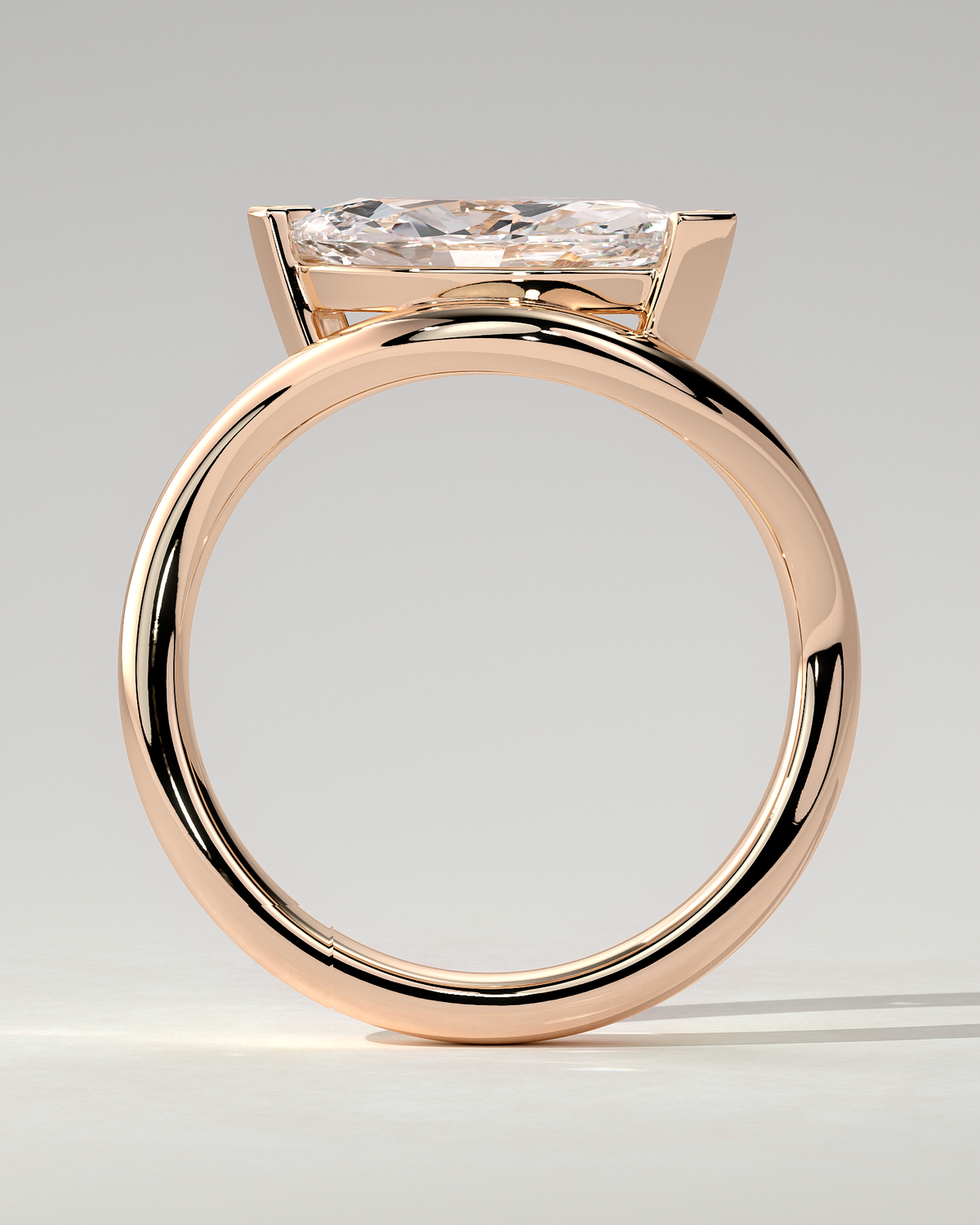 Pia East-West Round Ring