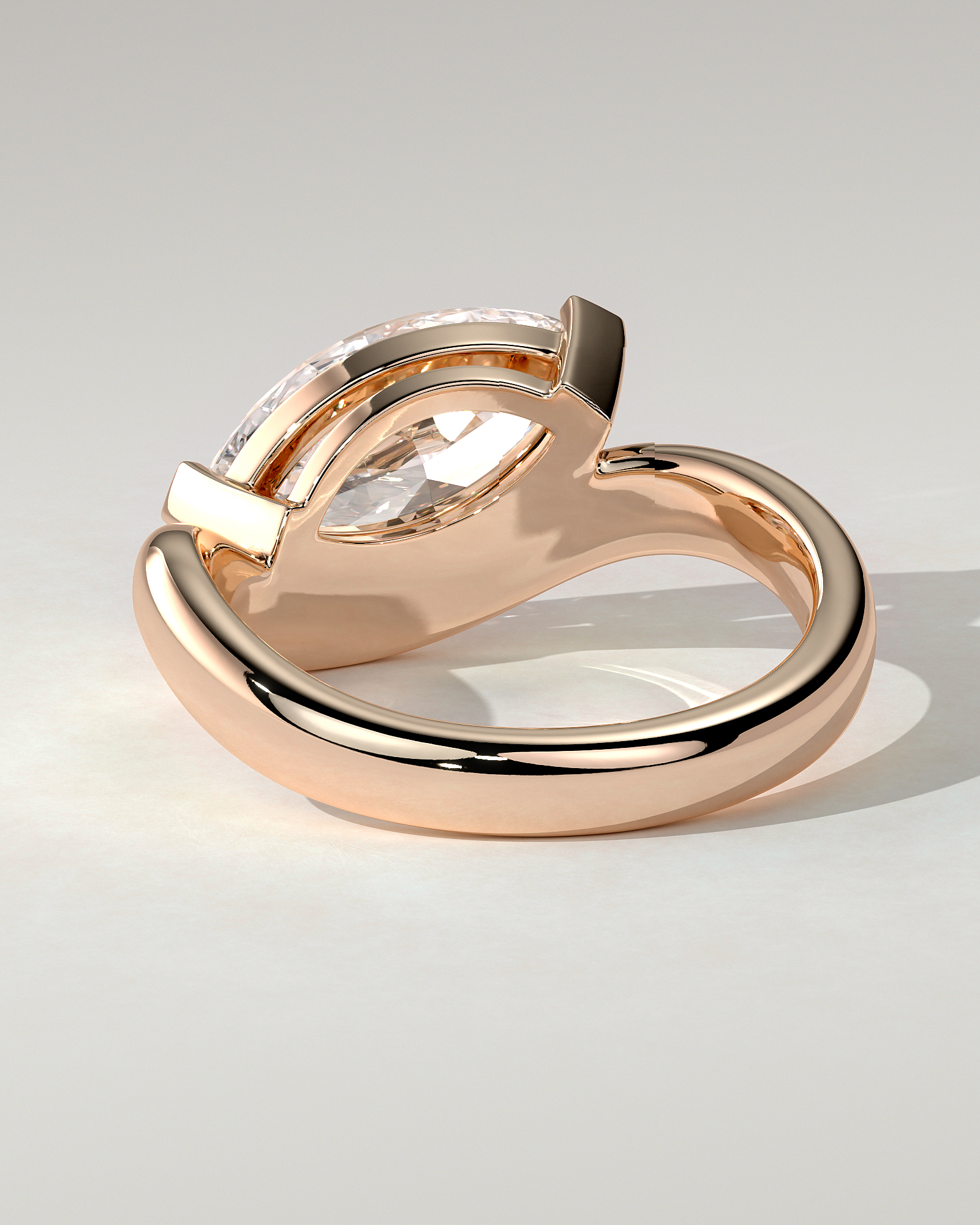 Pia East-West Round Ring