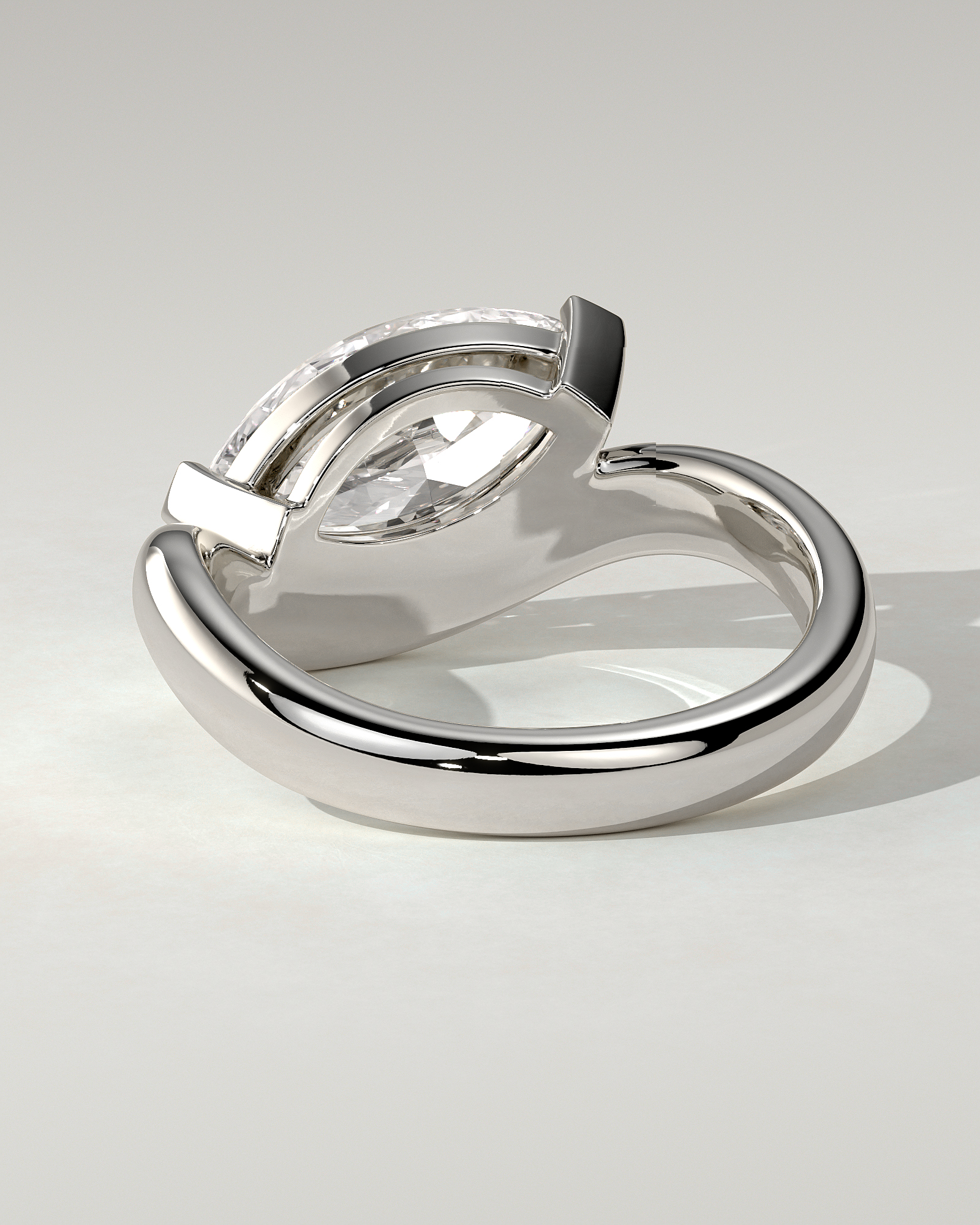 Pia East-West Round Ring