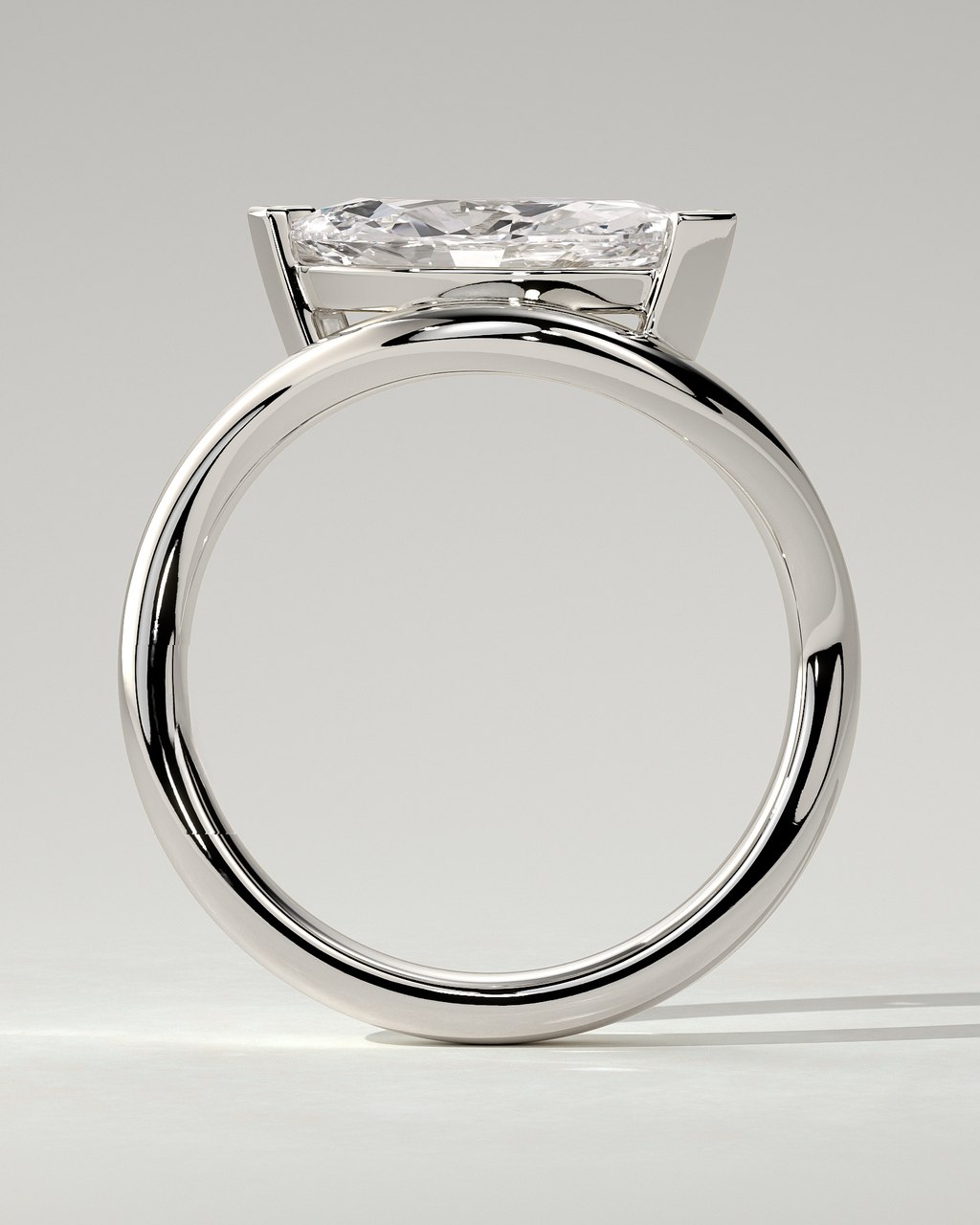 Pia East-West Round Ring