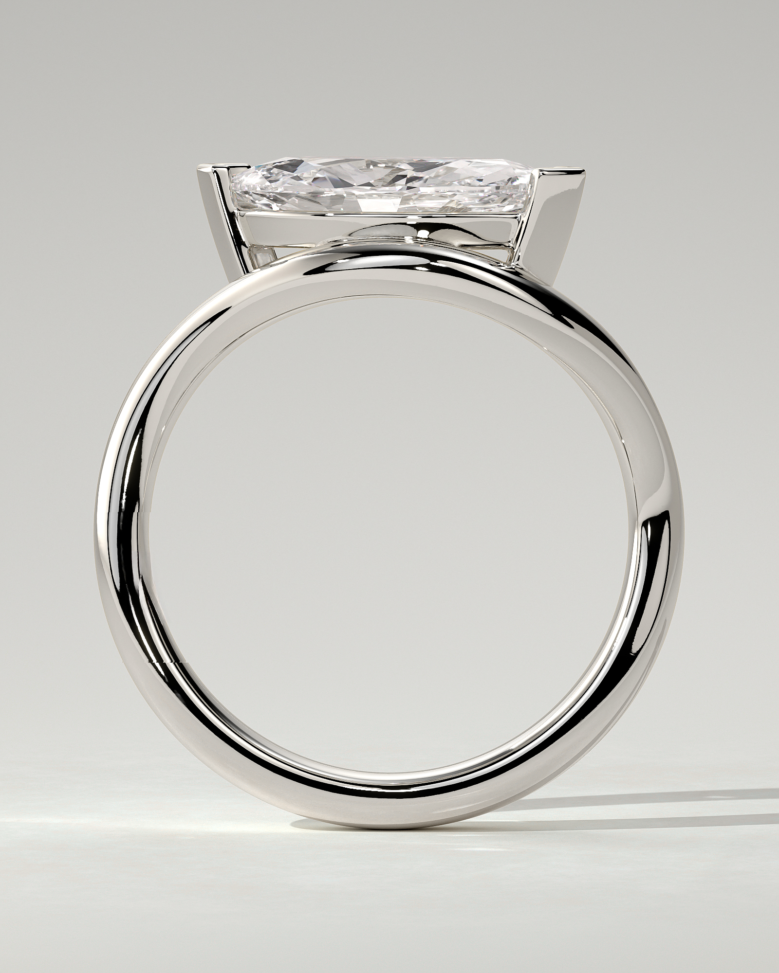 Pia East-West Round Ring