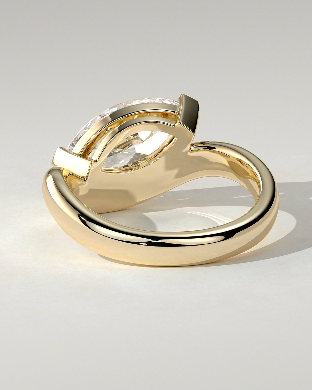 Pia East-West Round Ring