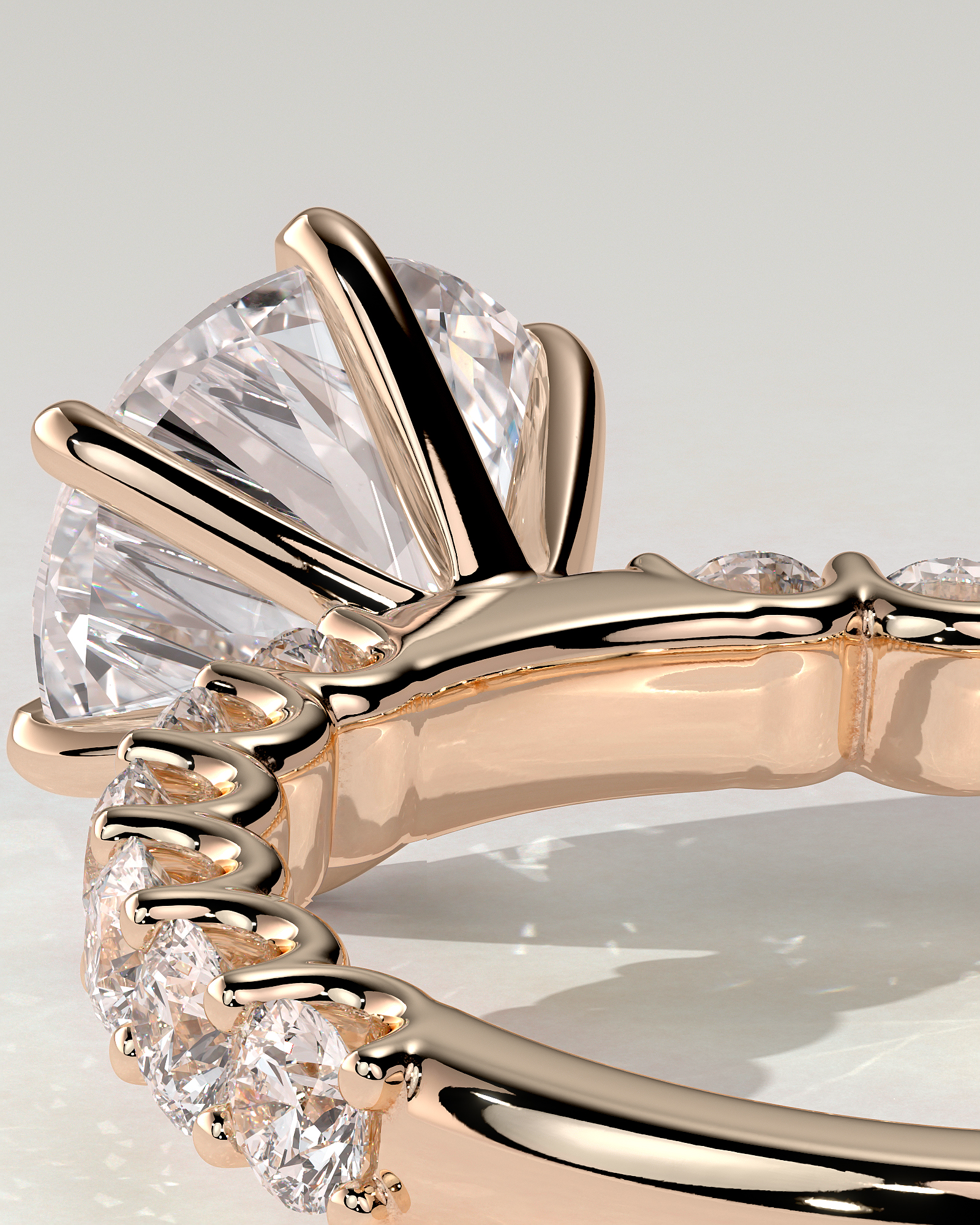 Quinn Solitaire Round Ring
