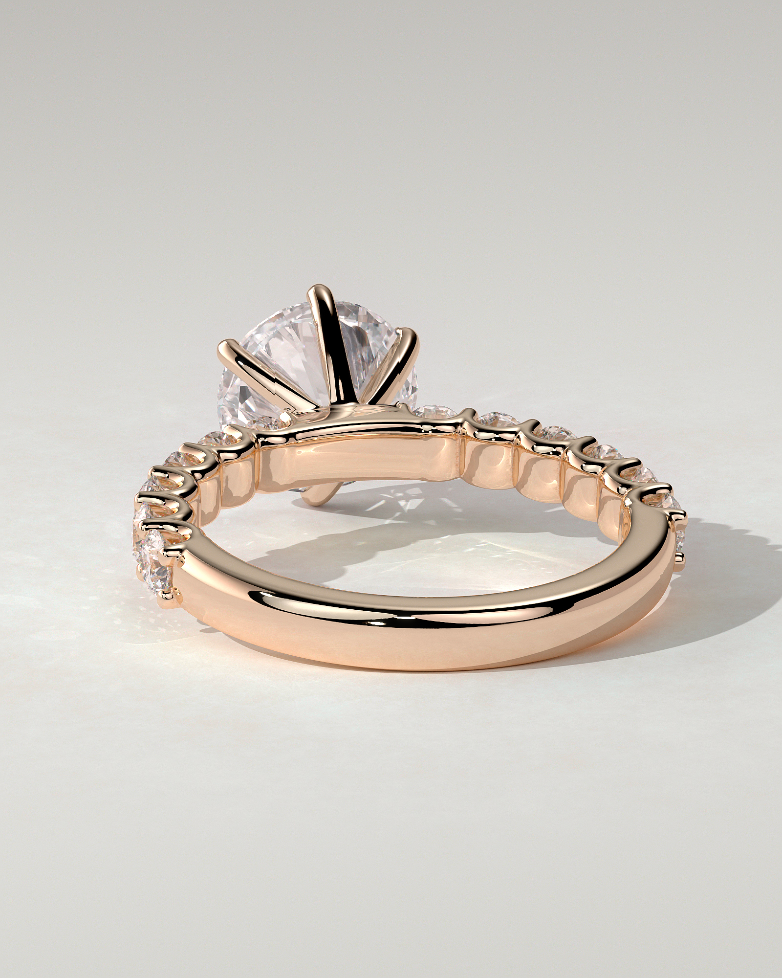 Quinn Solitaire Round Ring