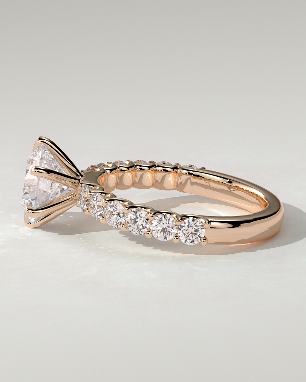 Quinn Solitaire Round Ring