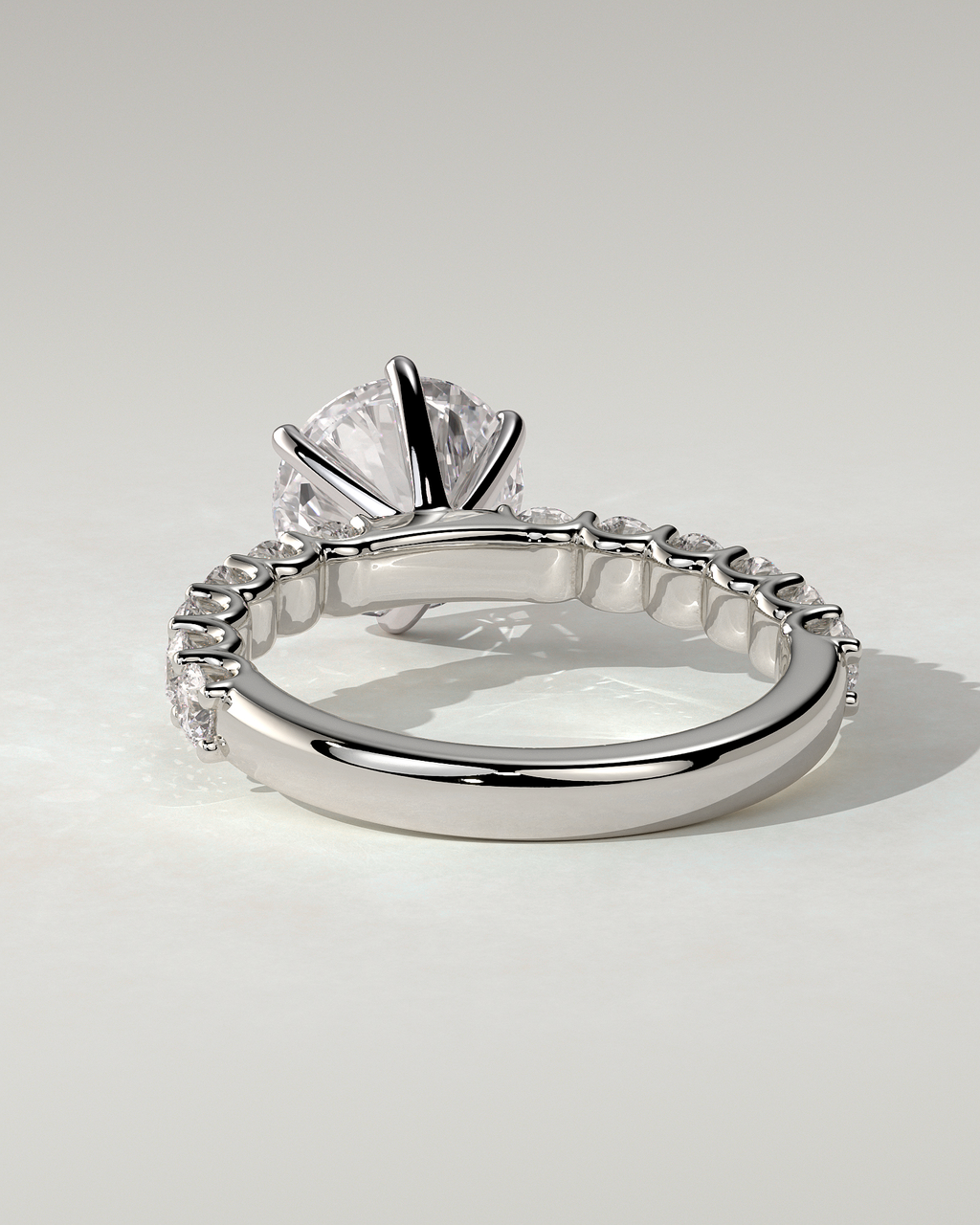 Quinn Solitaire Round Ring