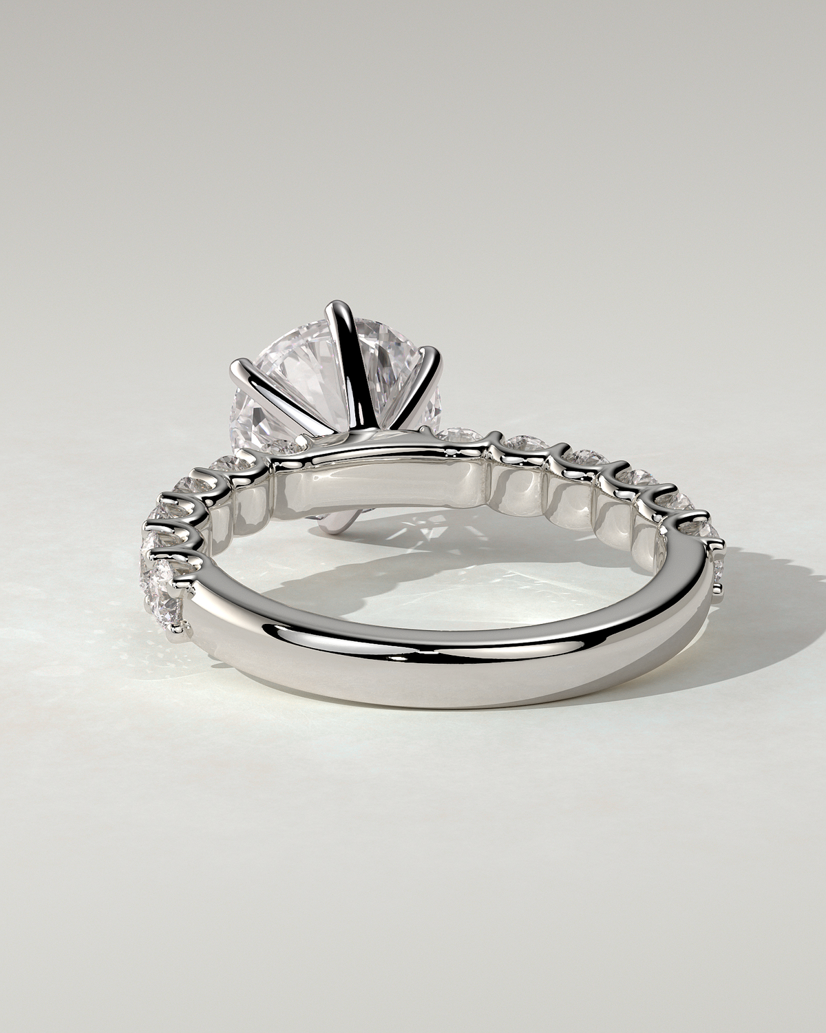 Quinn Solitaire Round Ring