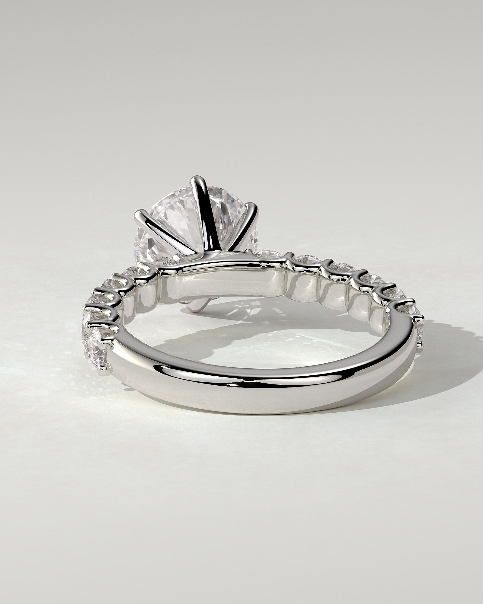 Quinn Solitaire Round Ring