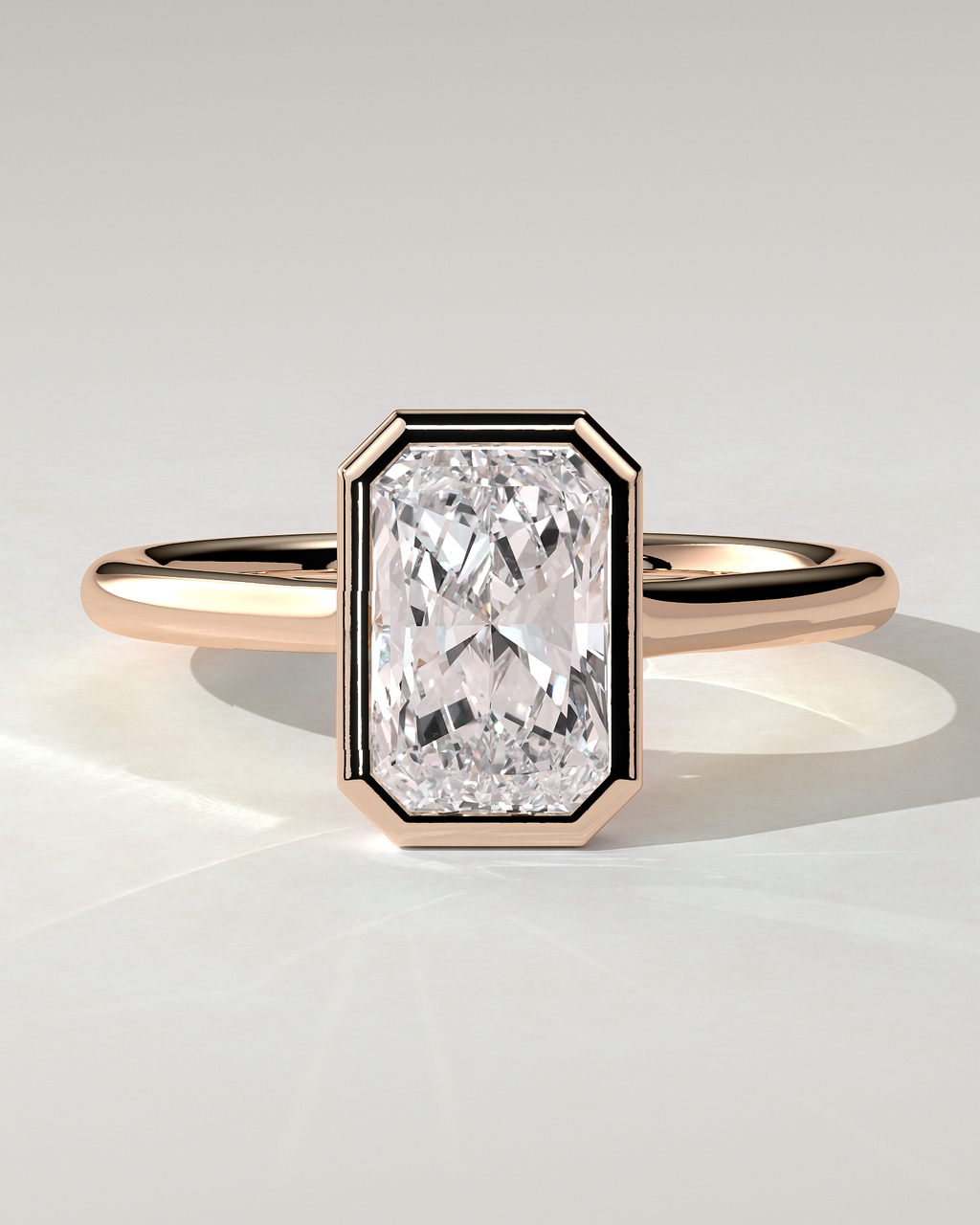 Rachel Bezel Round Ring