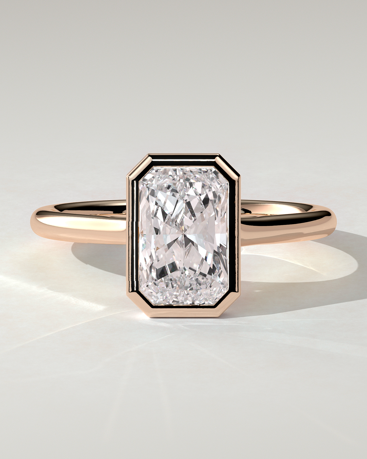 Rachel Bezel Round Ring