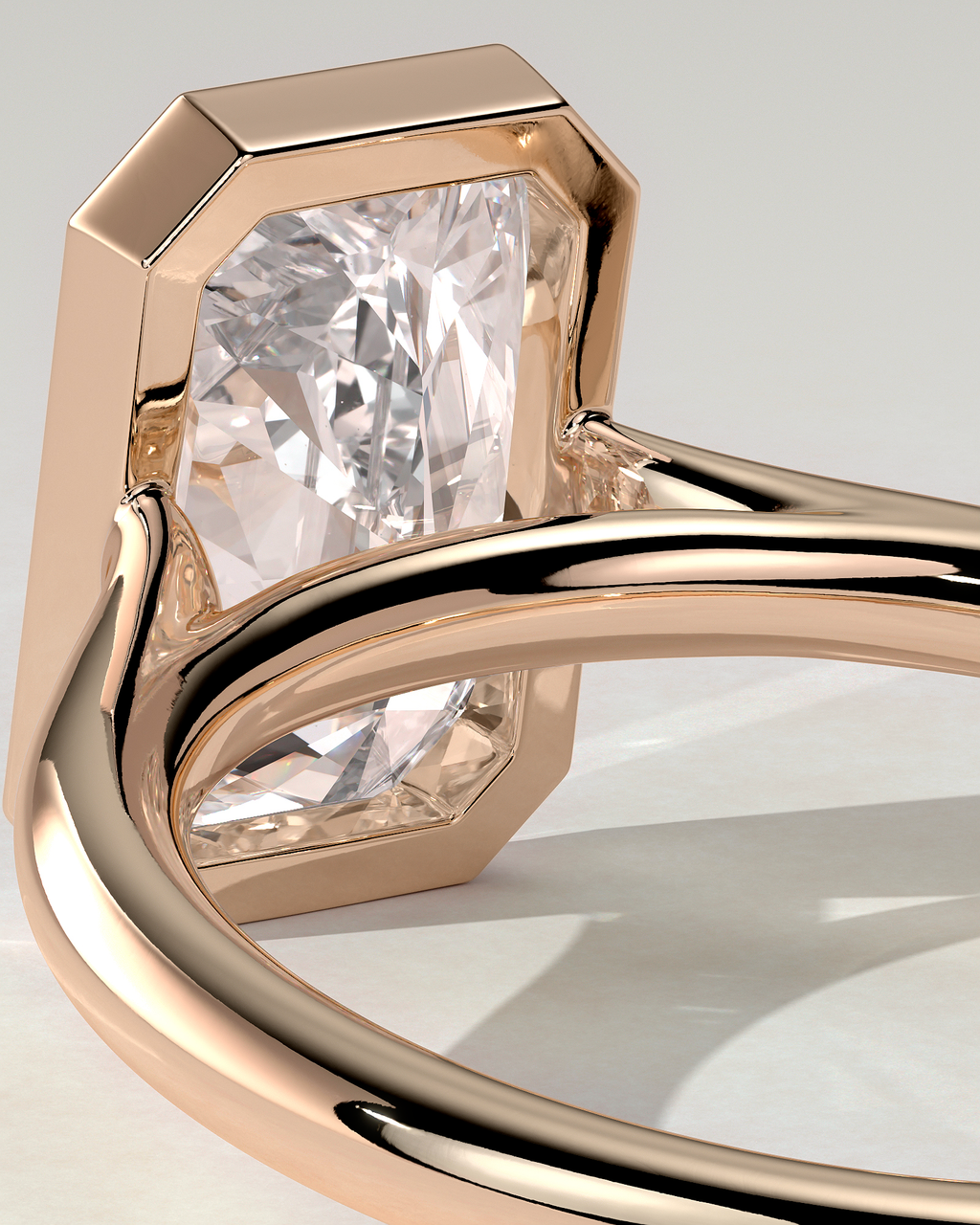 Rachel Bezel Round Ring