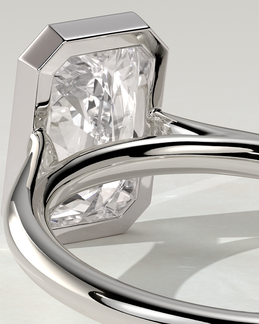 Rachel Bezel Round Ring