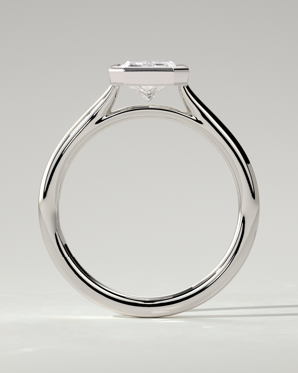 Rachel Bezel Round Ring