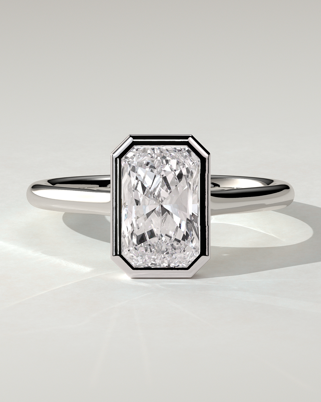 Rachel Bezel Round Ring
