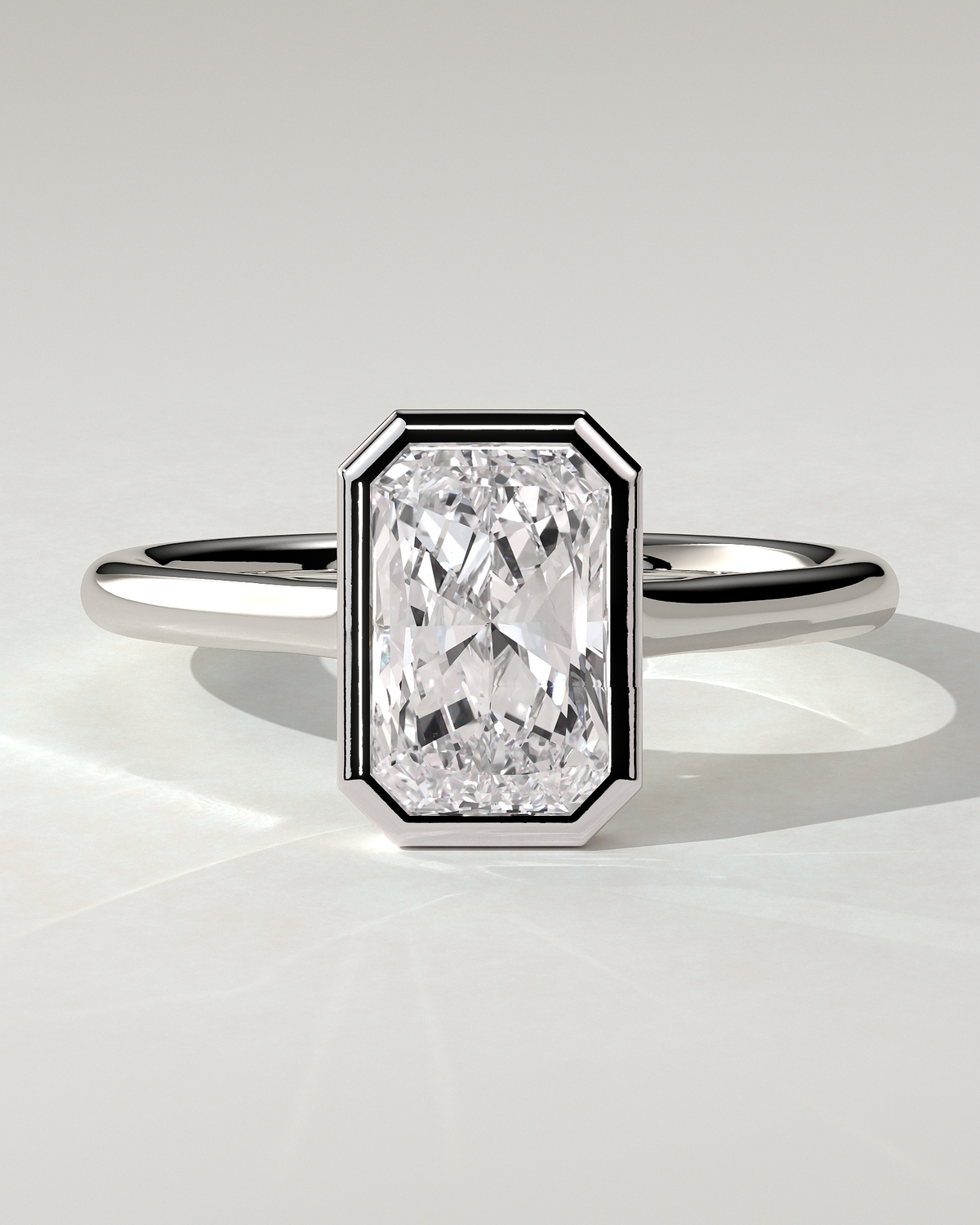 Rachel Bezel Round Ring