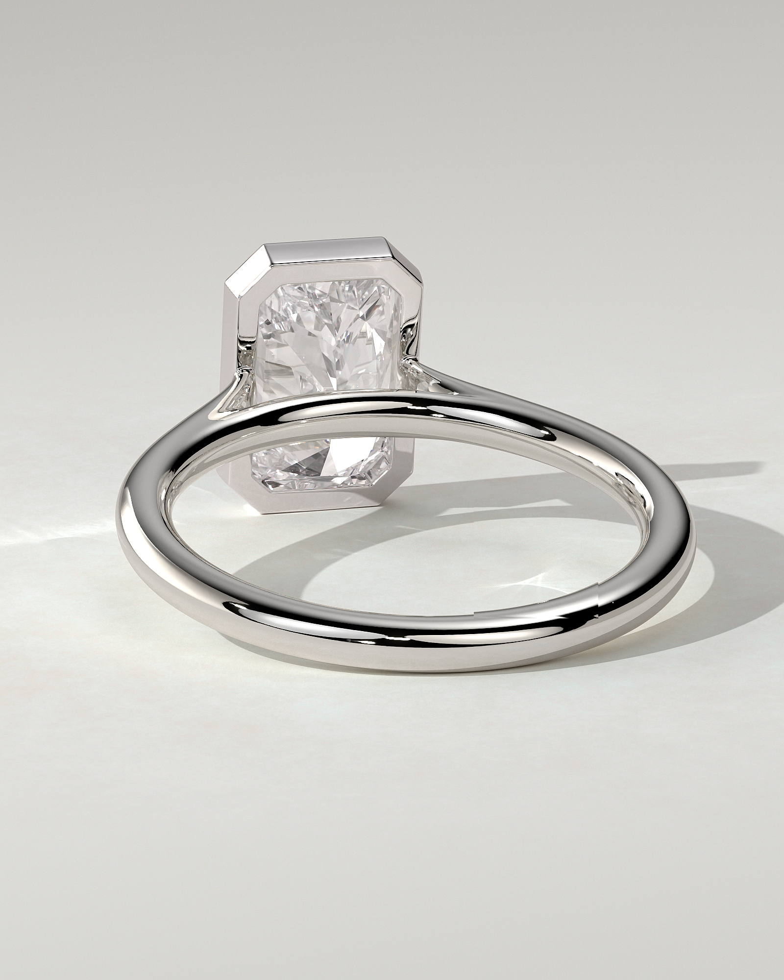 Rachel Bezel Round Ring